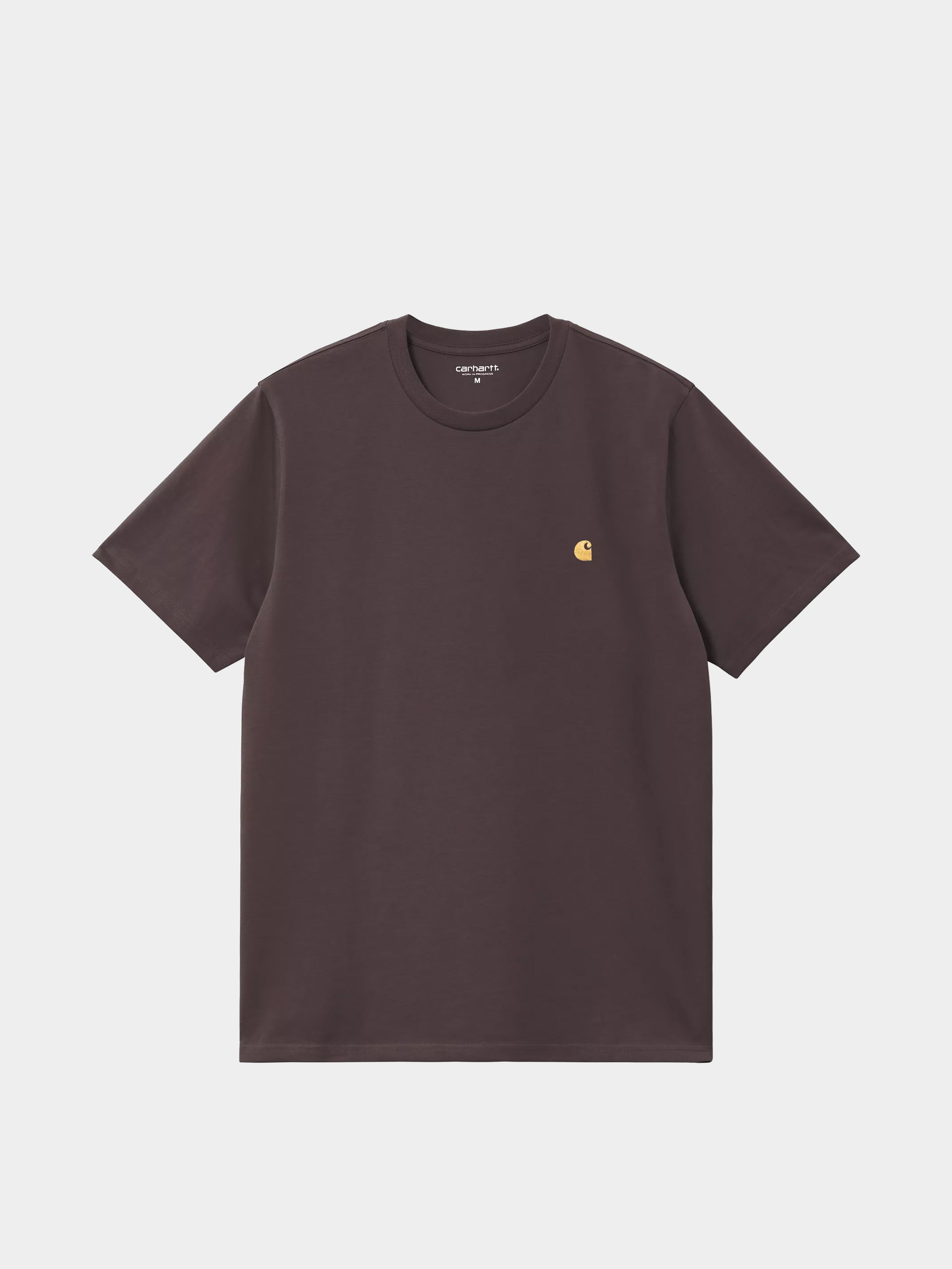 Тениска Carhartt WIP Chase (shale/gold)