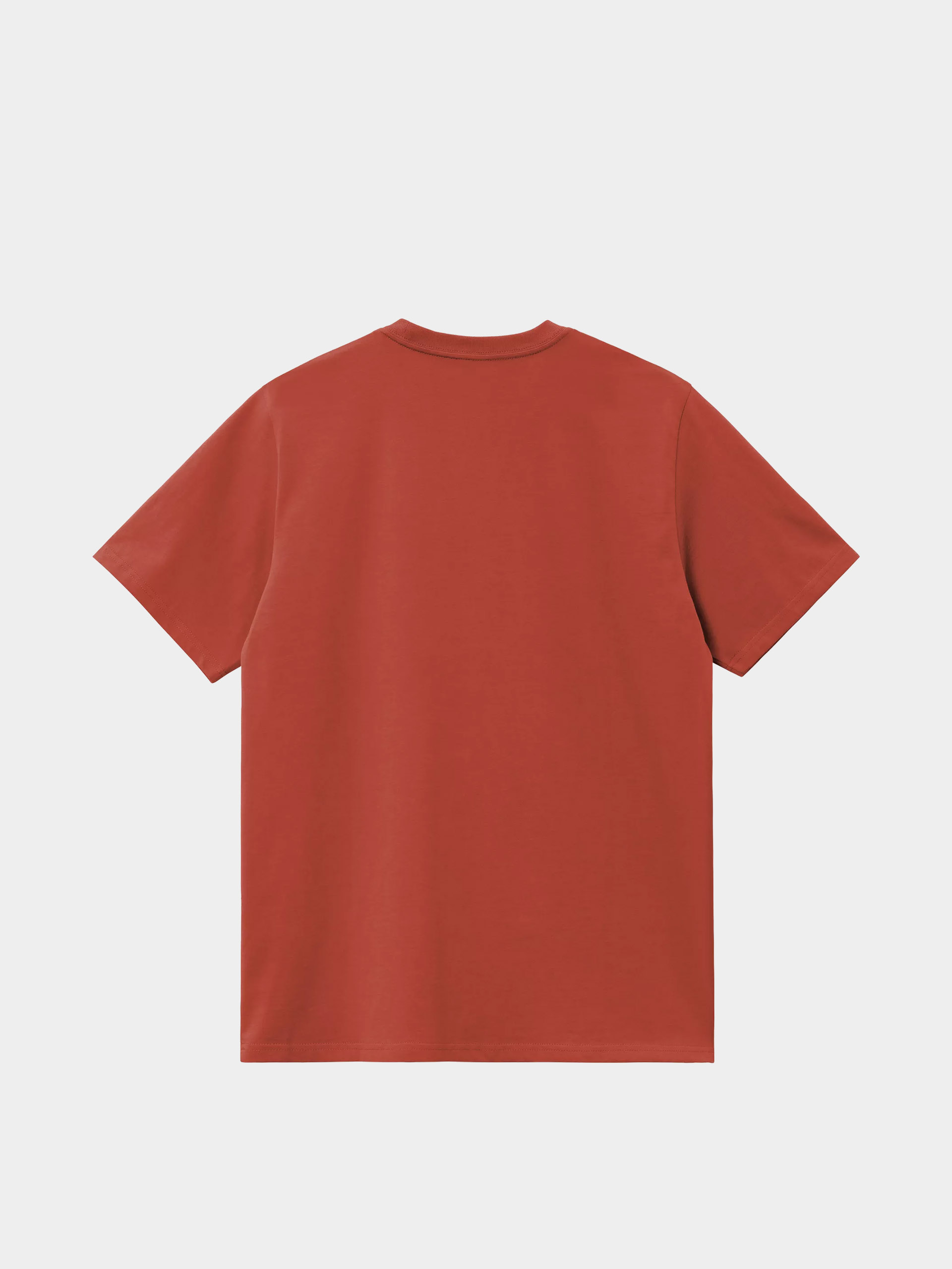 Тениска Carhartt WIP American Script (oxide red)