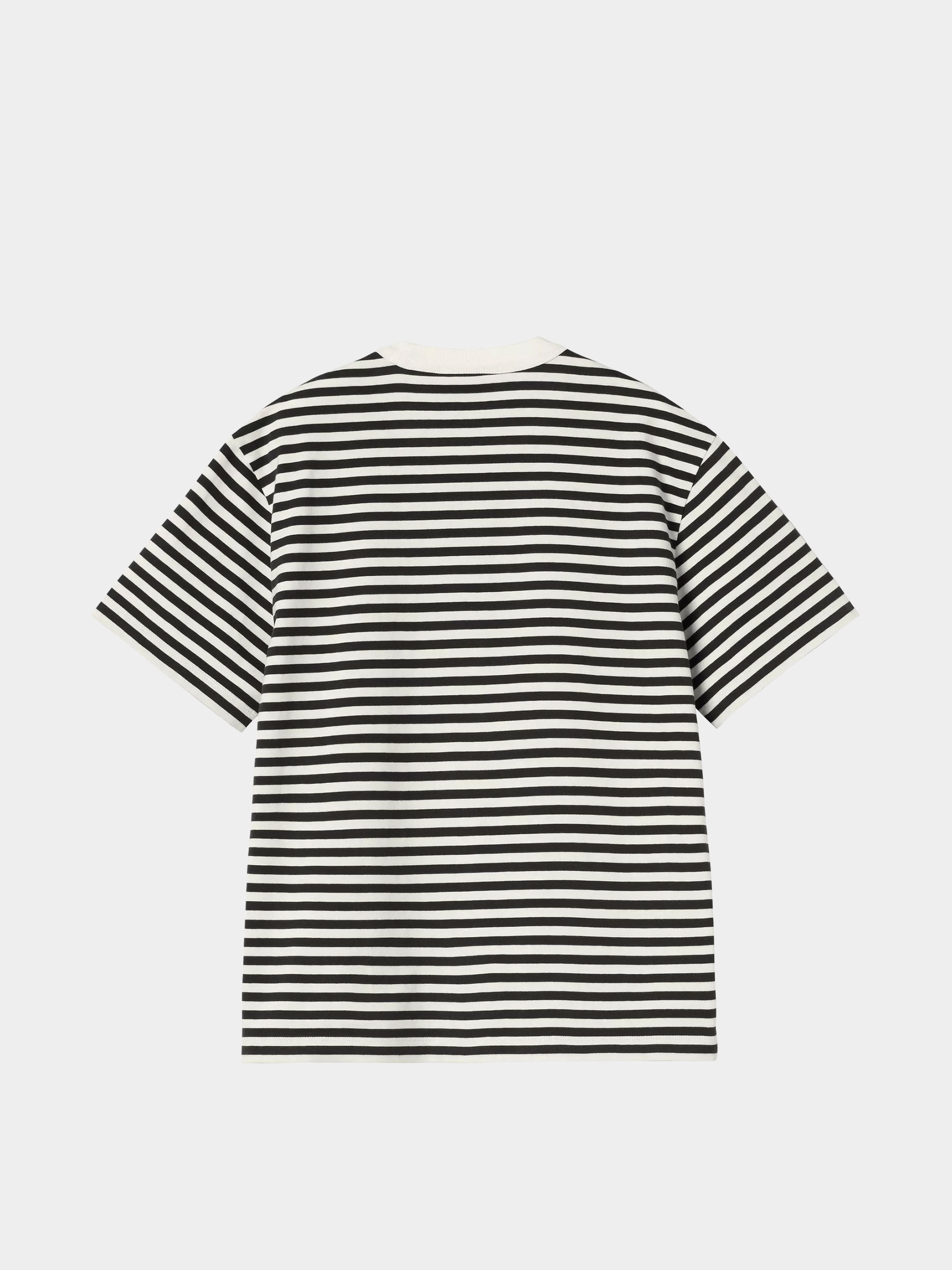 Тениска Carhartt WIP Ezra Wmn (ezra stripe/black/wax)