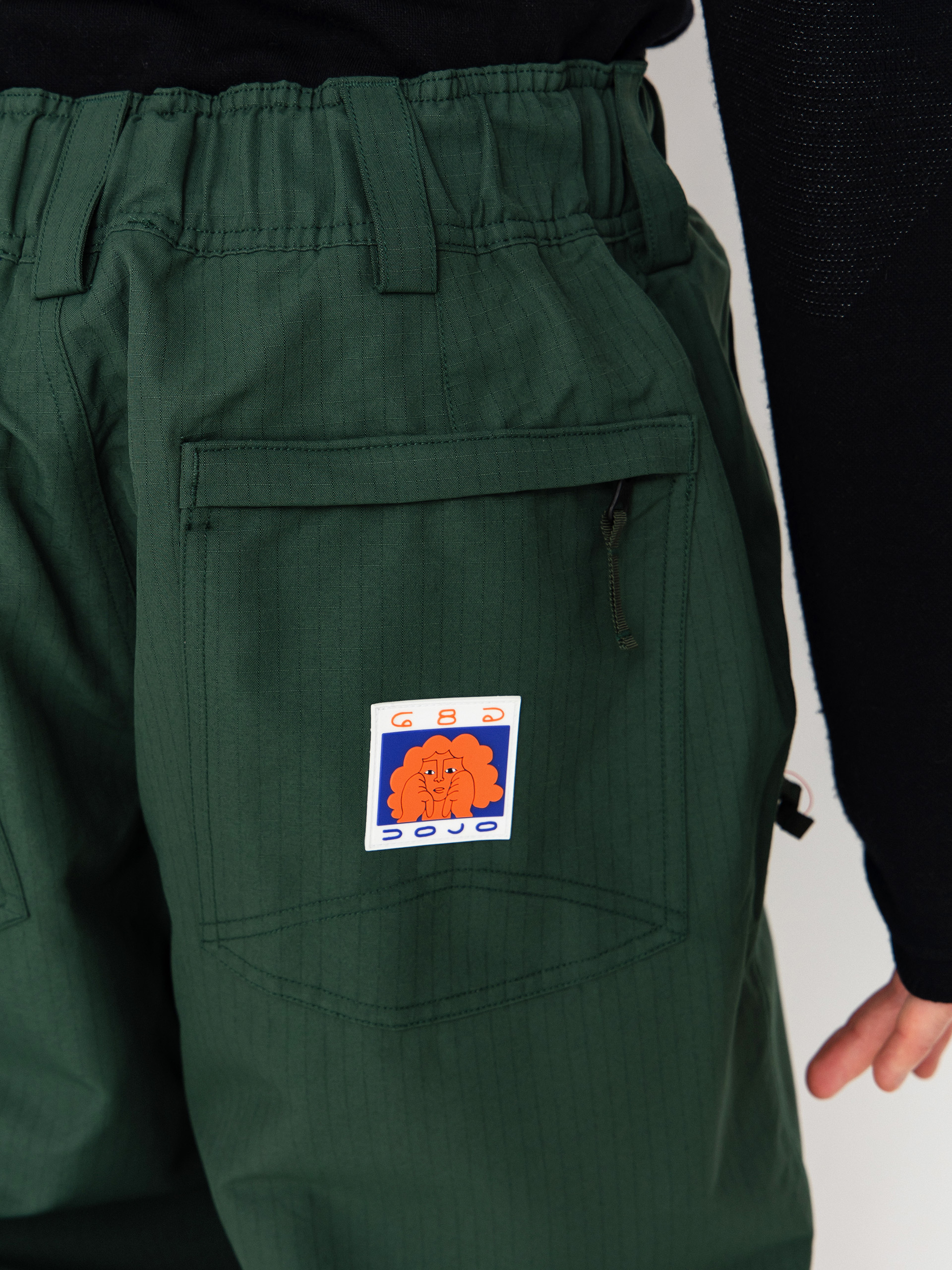 Мъжко Сноуборд панталони 686 Dojo (moss green ripstop)