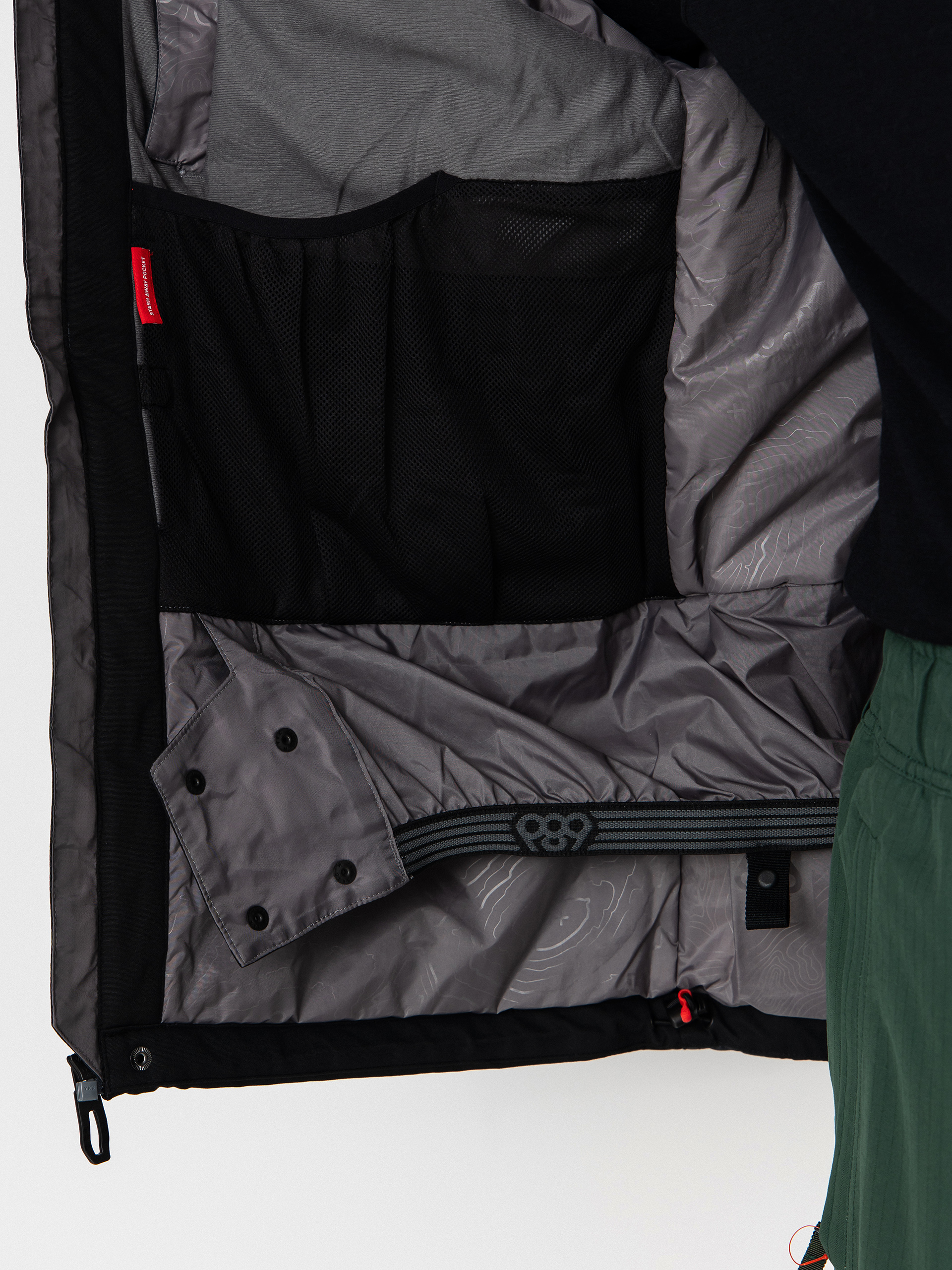 Мъжки Сноуборд яке 686 Geo Insulated (black hemisphere)