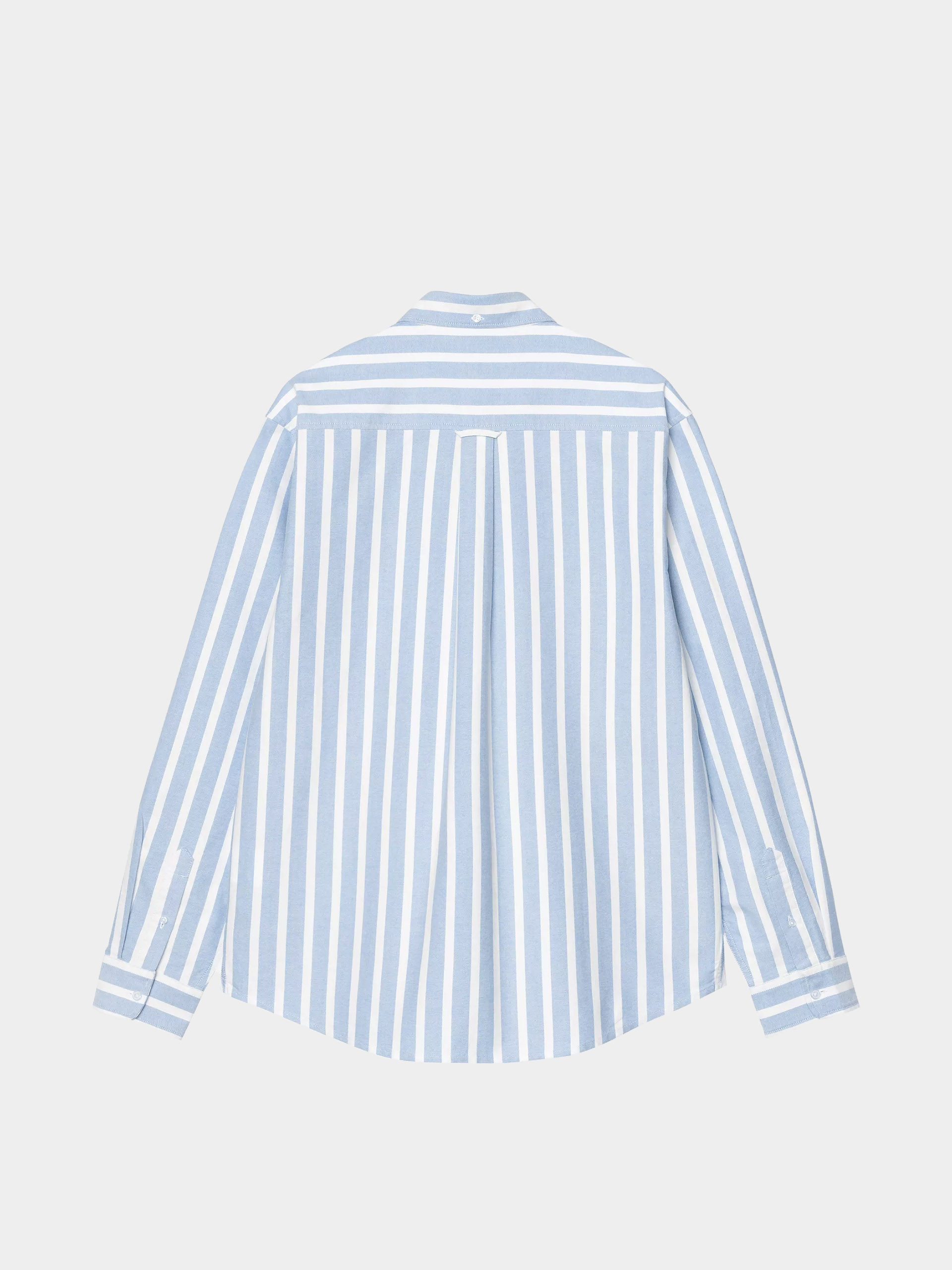 Риза Carhartt WIP Deven (deven stripe/bleach/white)