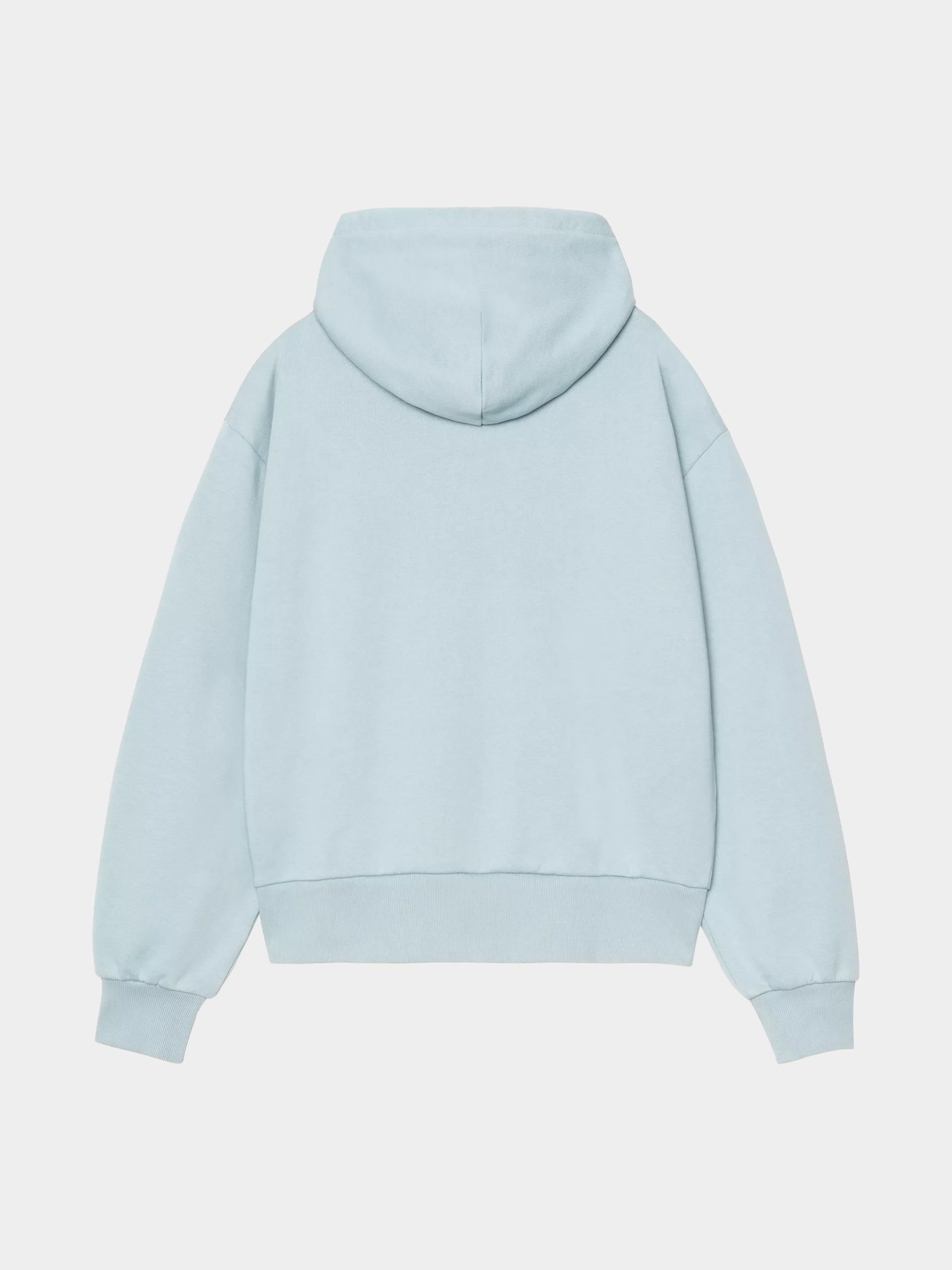 Суитшърт с качулка Carhartt WIP Casey HD Wmn (tourmaline/silver)