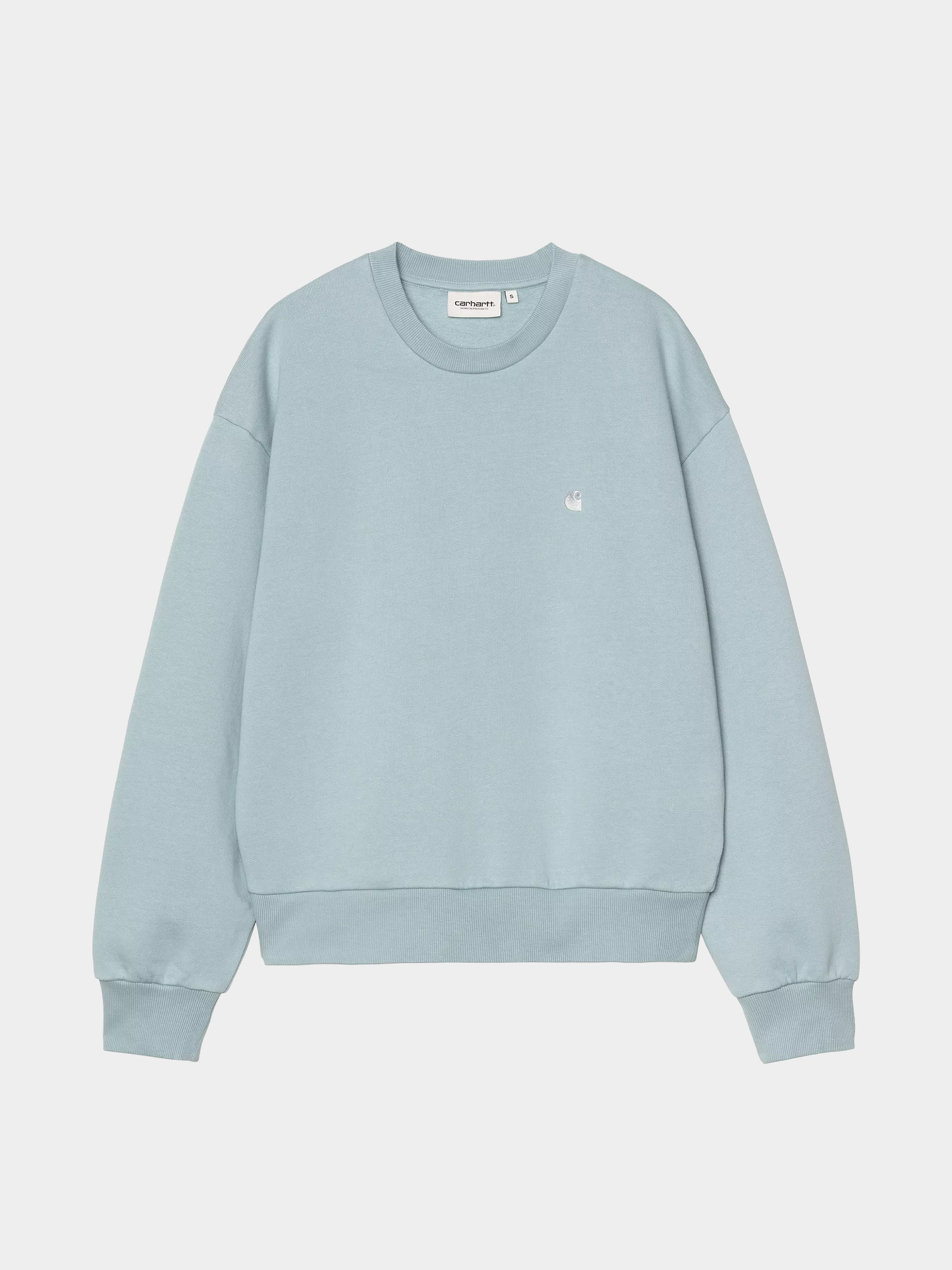 Суитшърт Carhartt WIP Casey Wmn (tourmaline/silver)