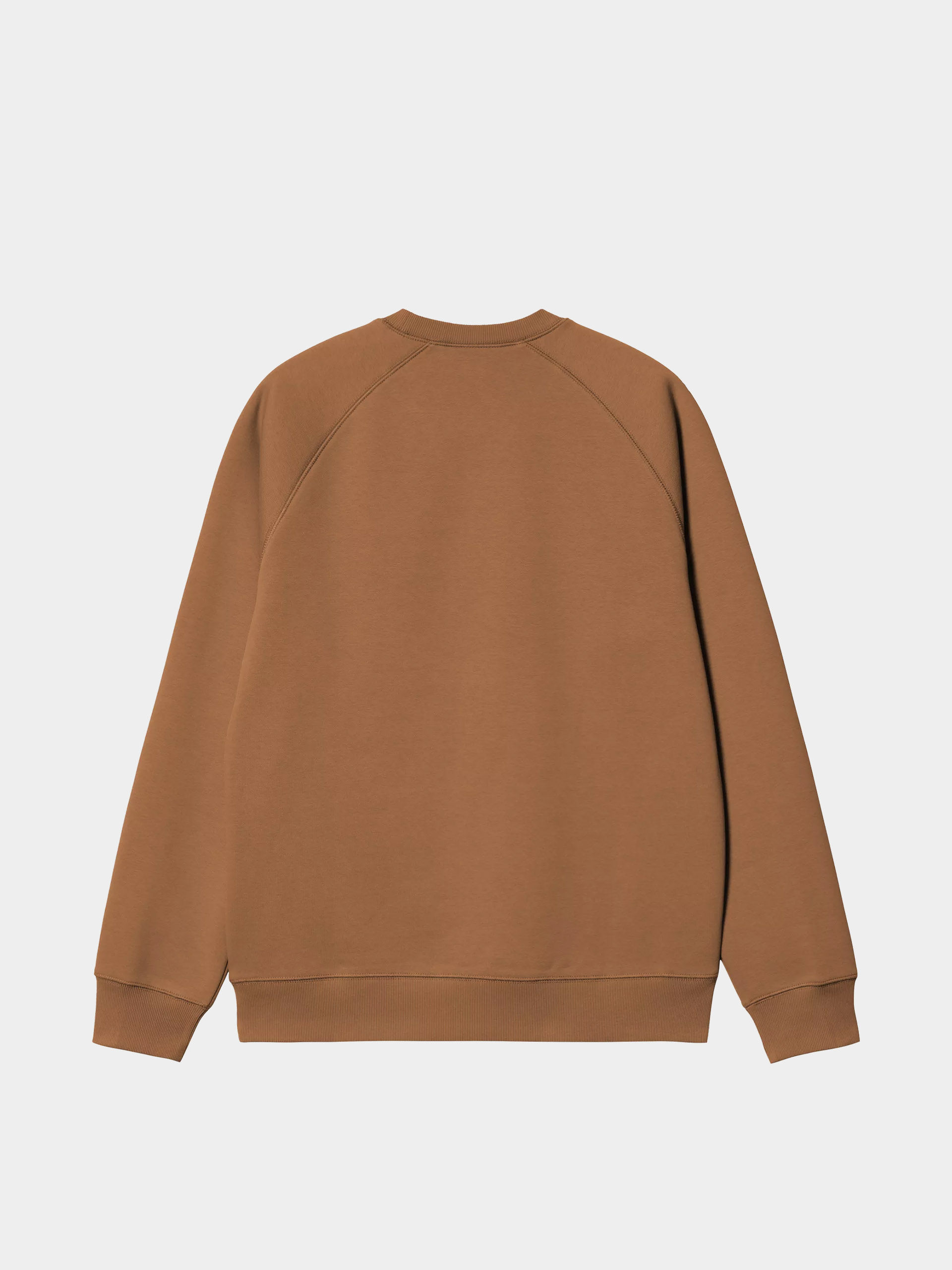 Суитшърт Carhartt WIP Chase (hamilton brown/gold)