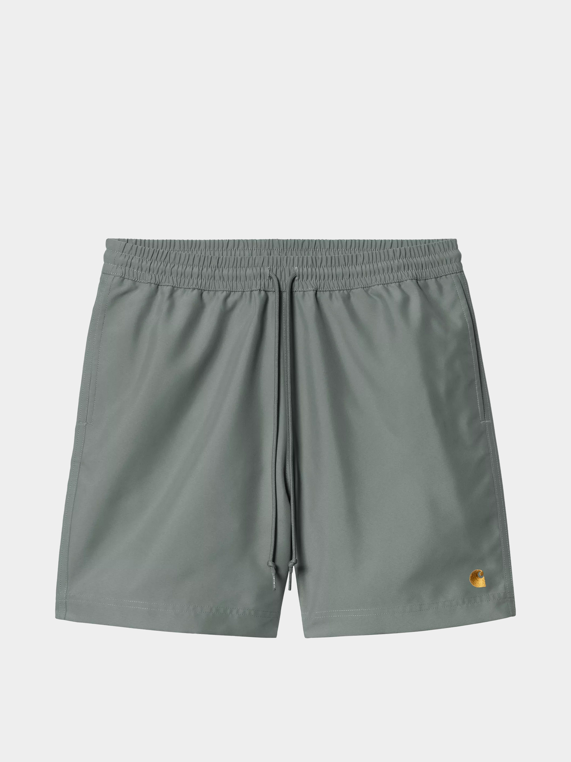 Къси панталони Carhartt WIP Chase Swim (velvet green/gold)