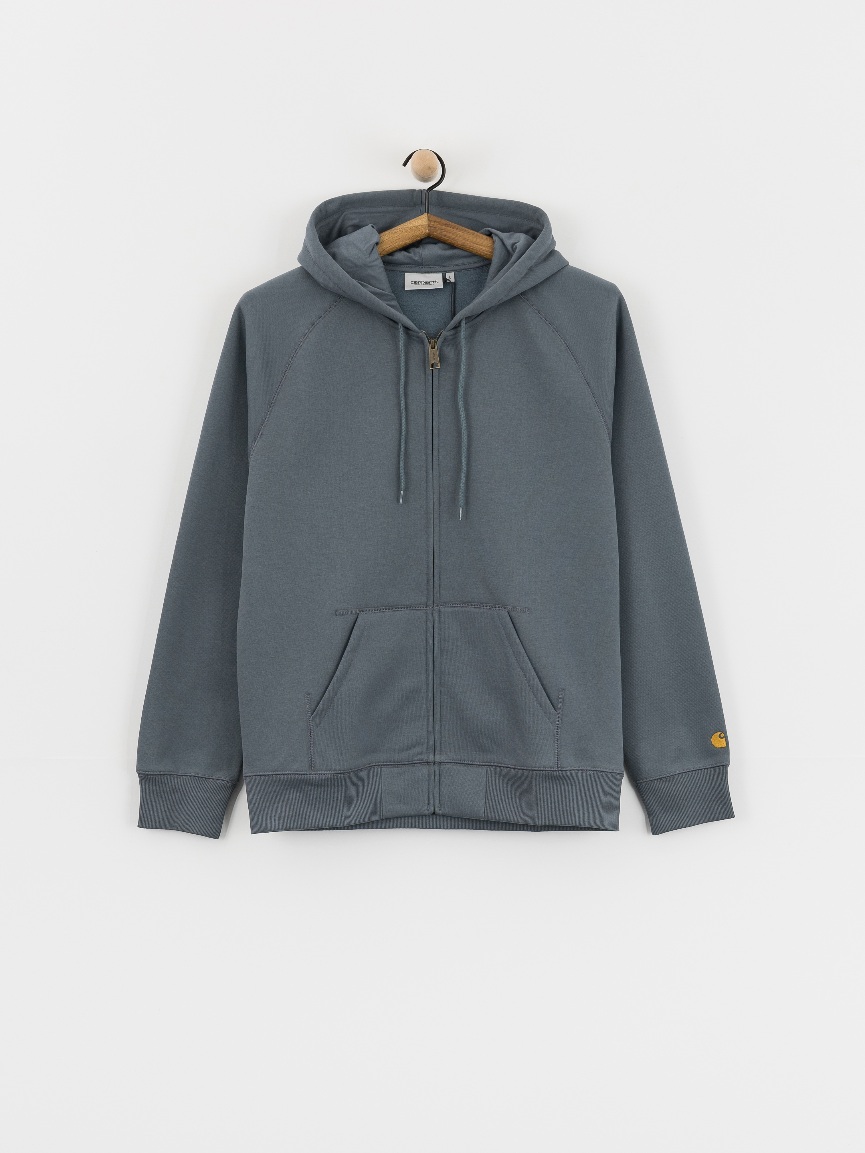 Суитшърт с качулка Carhartt WIP Chase ZHD