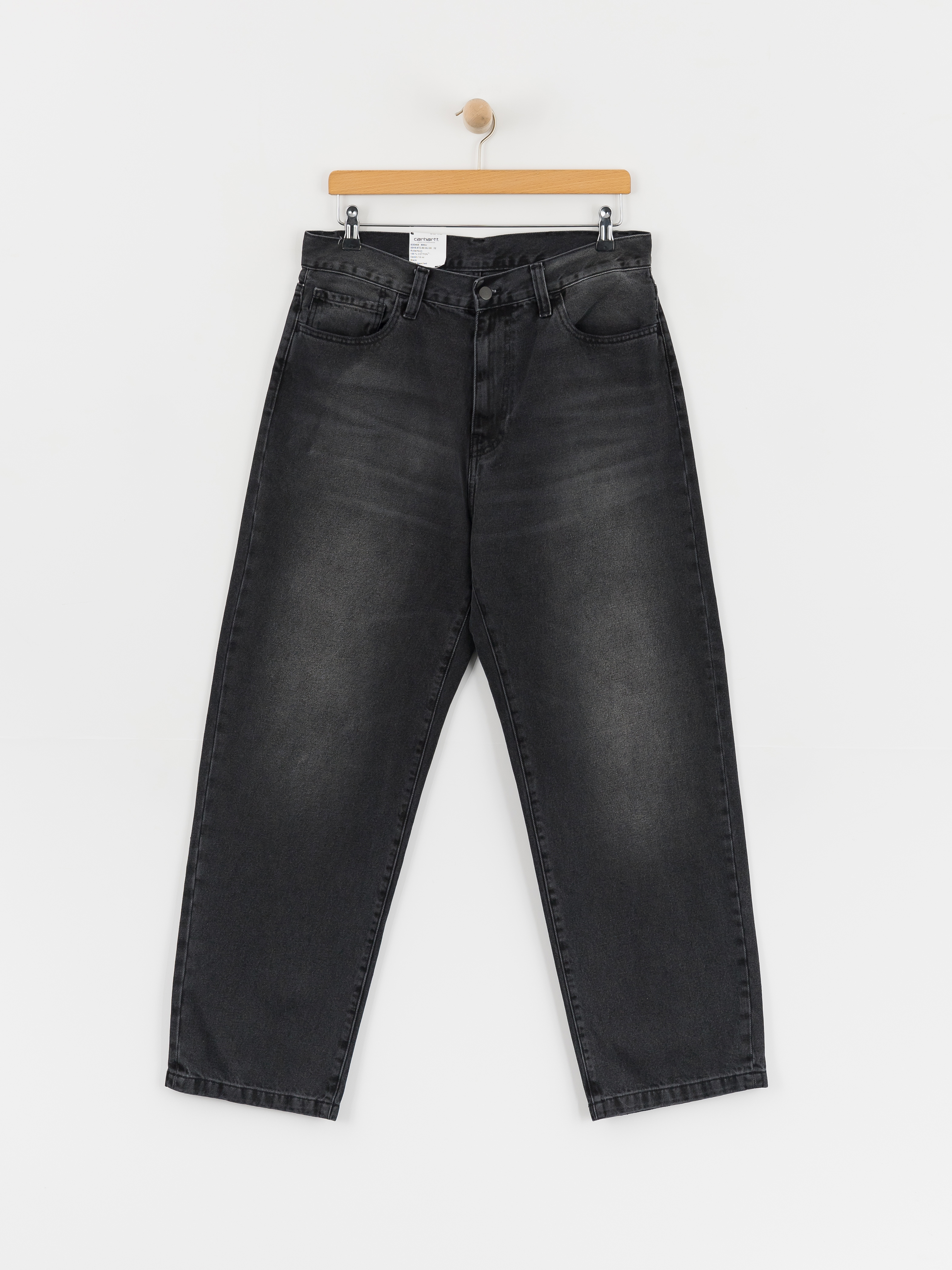 Панталони Carhartt WIP Landon (black worn bleached)