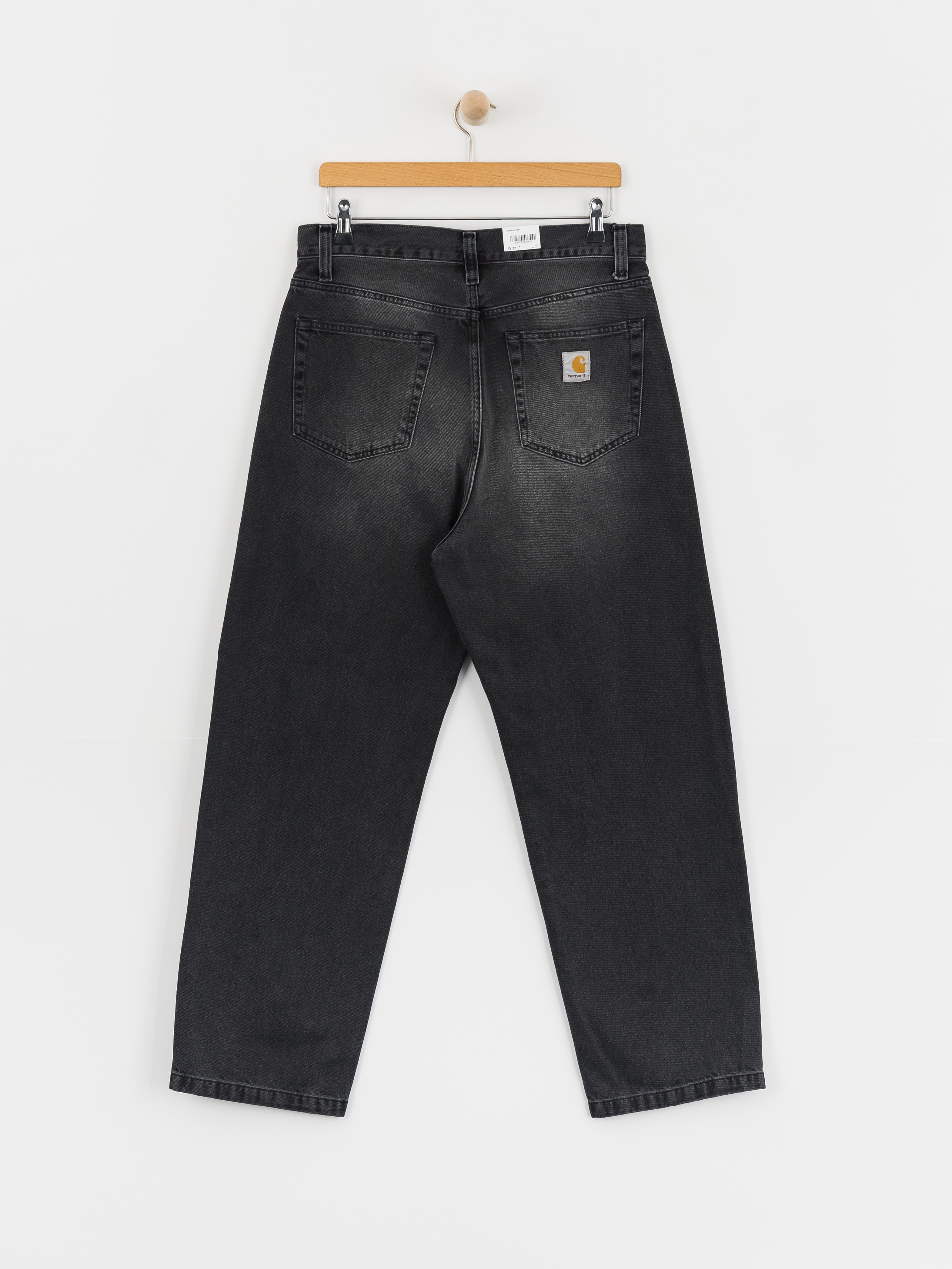 Панталони Carhartt WIP Landon (black worn bleached)