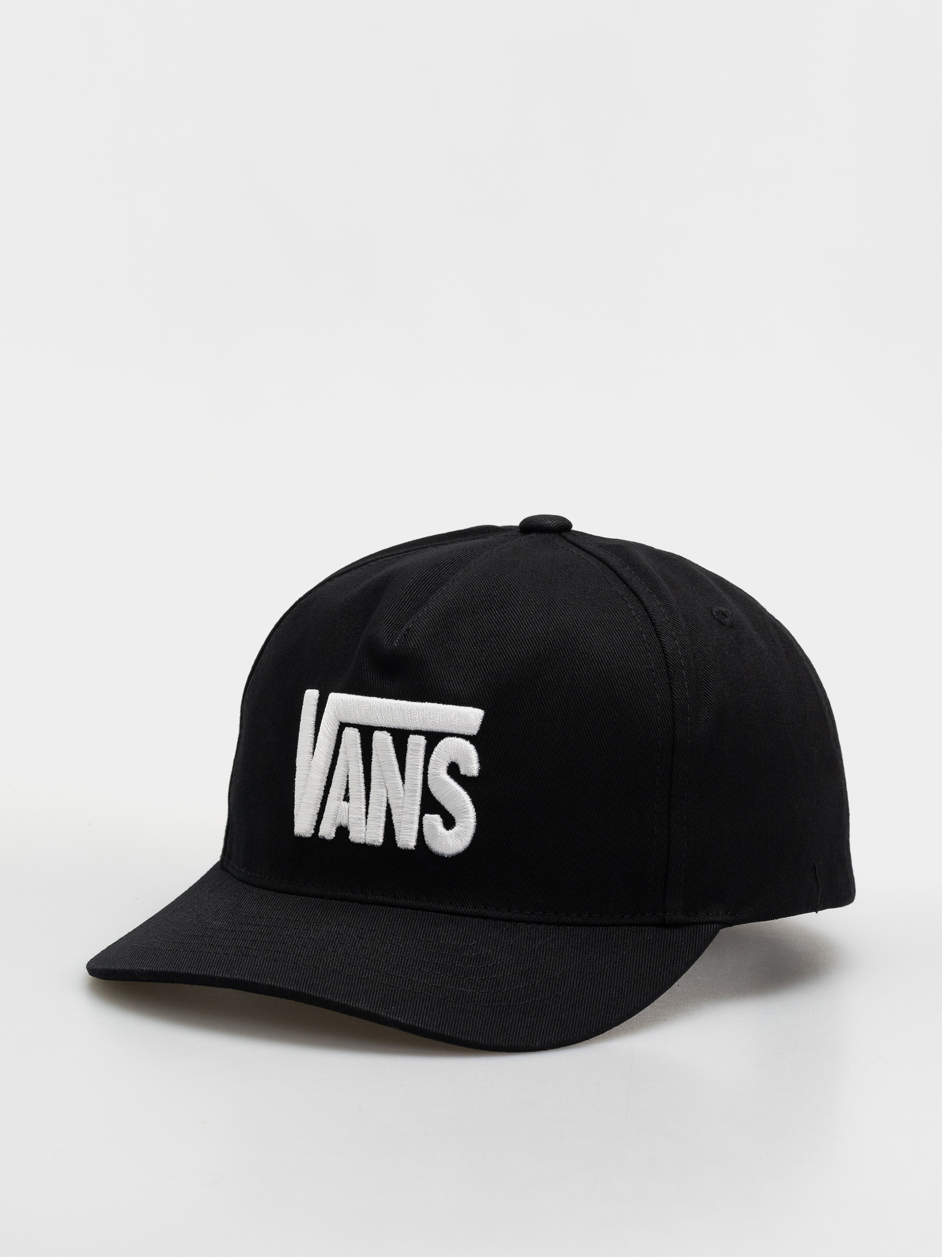Шапка с козирка Vans Stretch Logo Snapback (black)