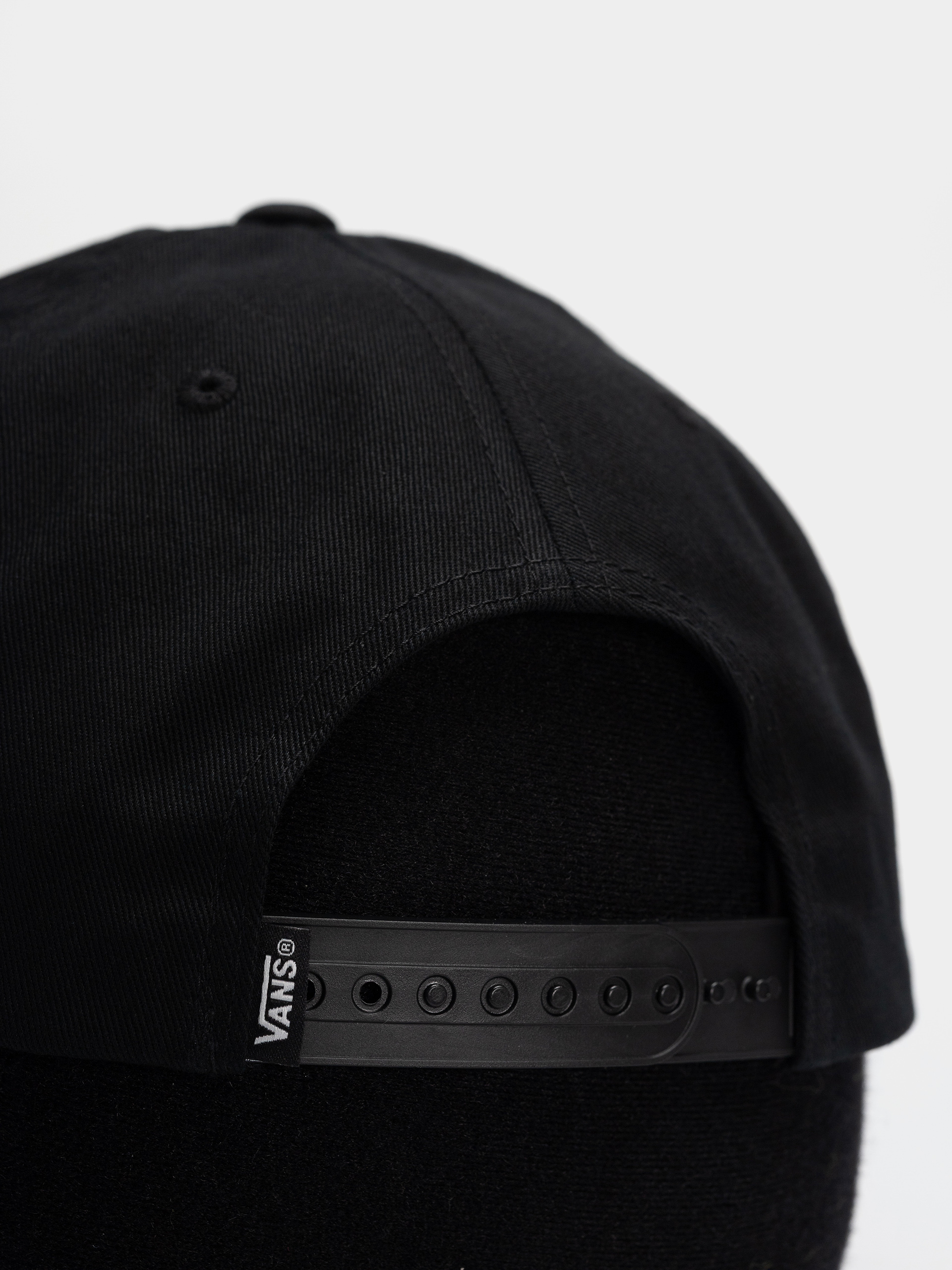 Шапка с козирка Vans Stretch Logo Snapback (black)