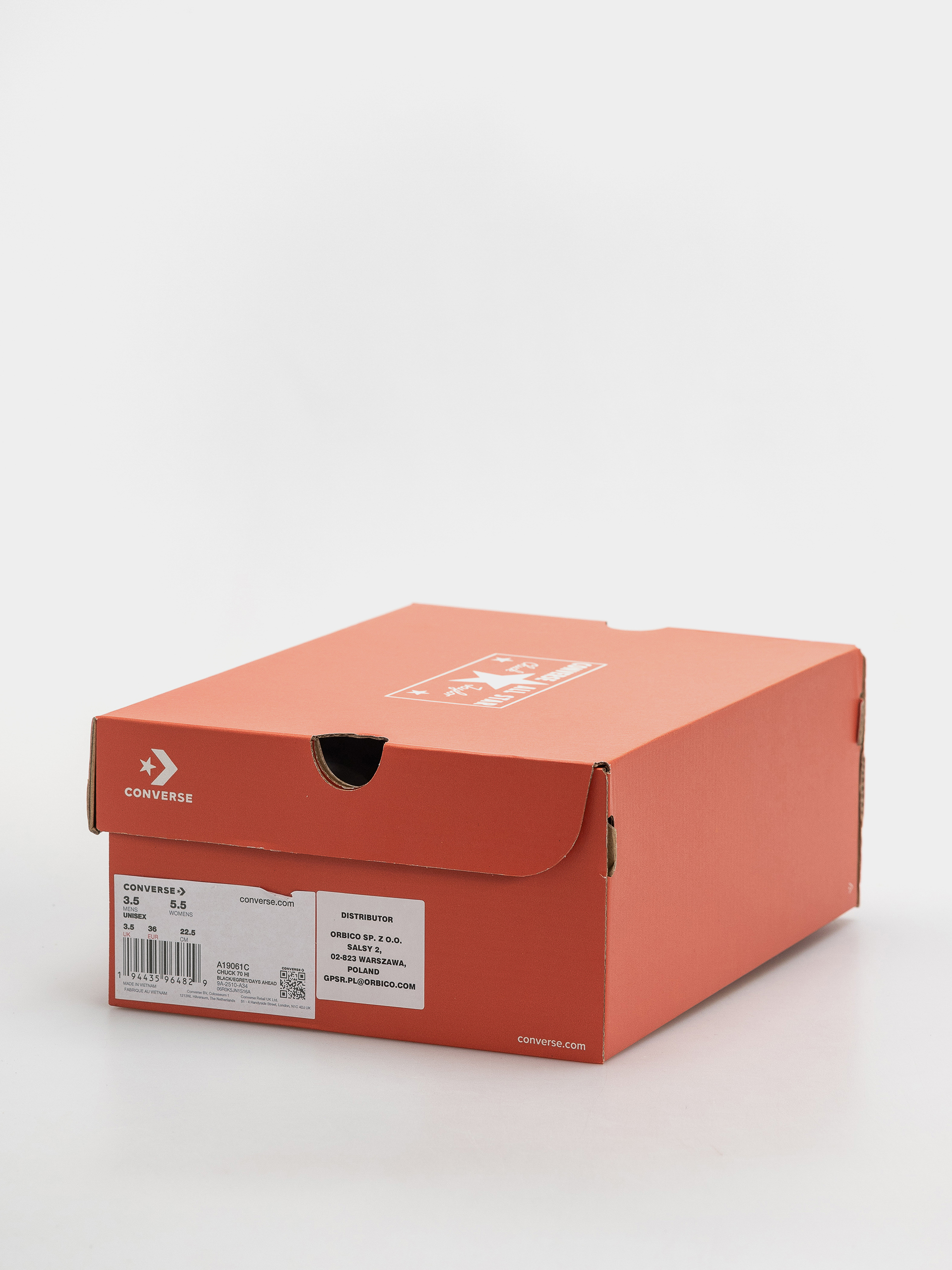 Кецове Converse Chuck 70 Hi (black/egret/days ahead)