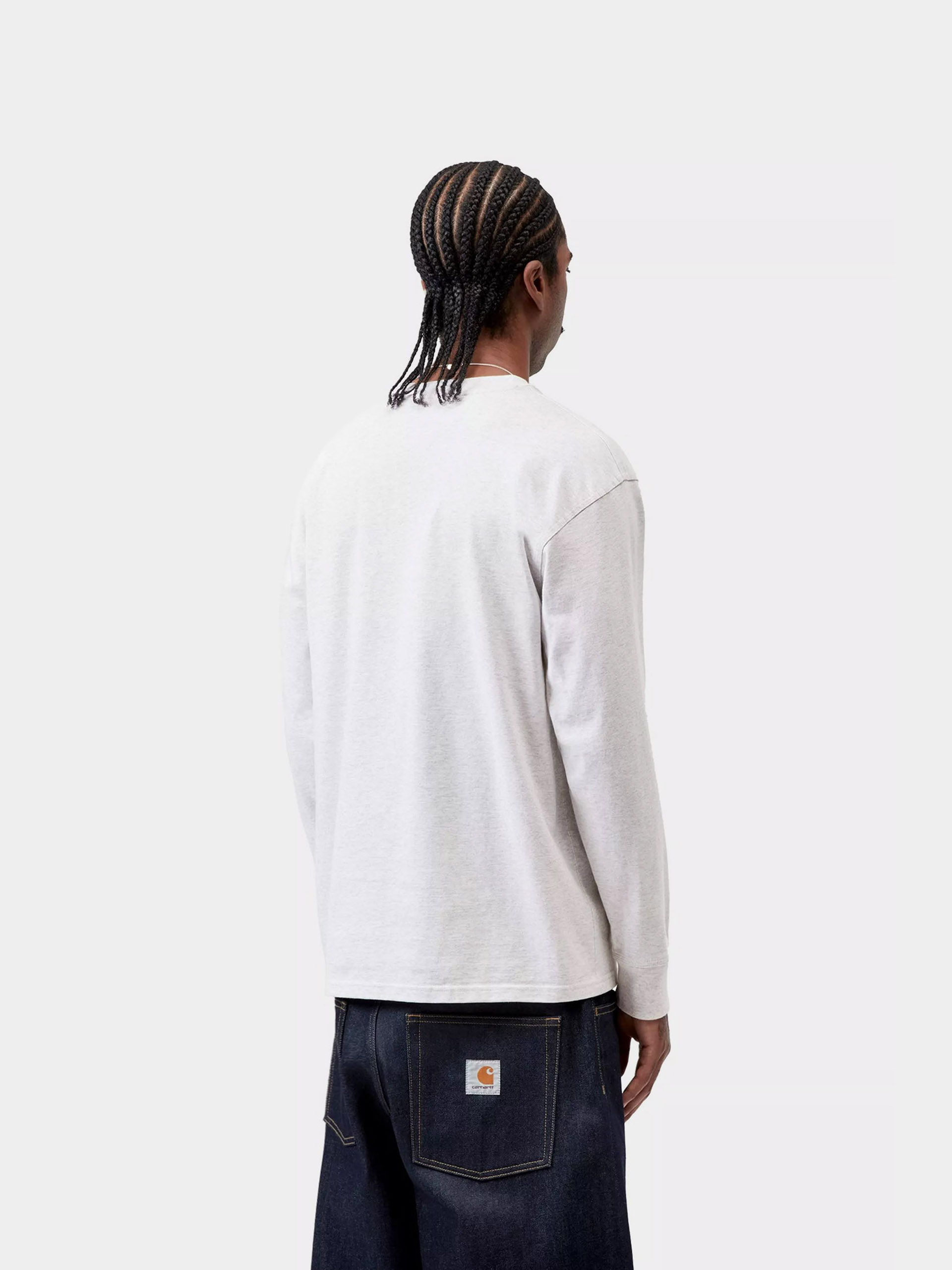 Блуза Carhartt WIP American Script (ash heather)