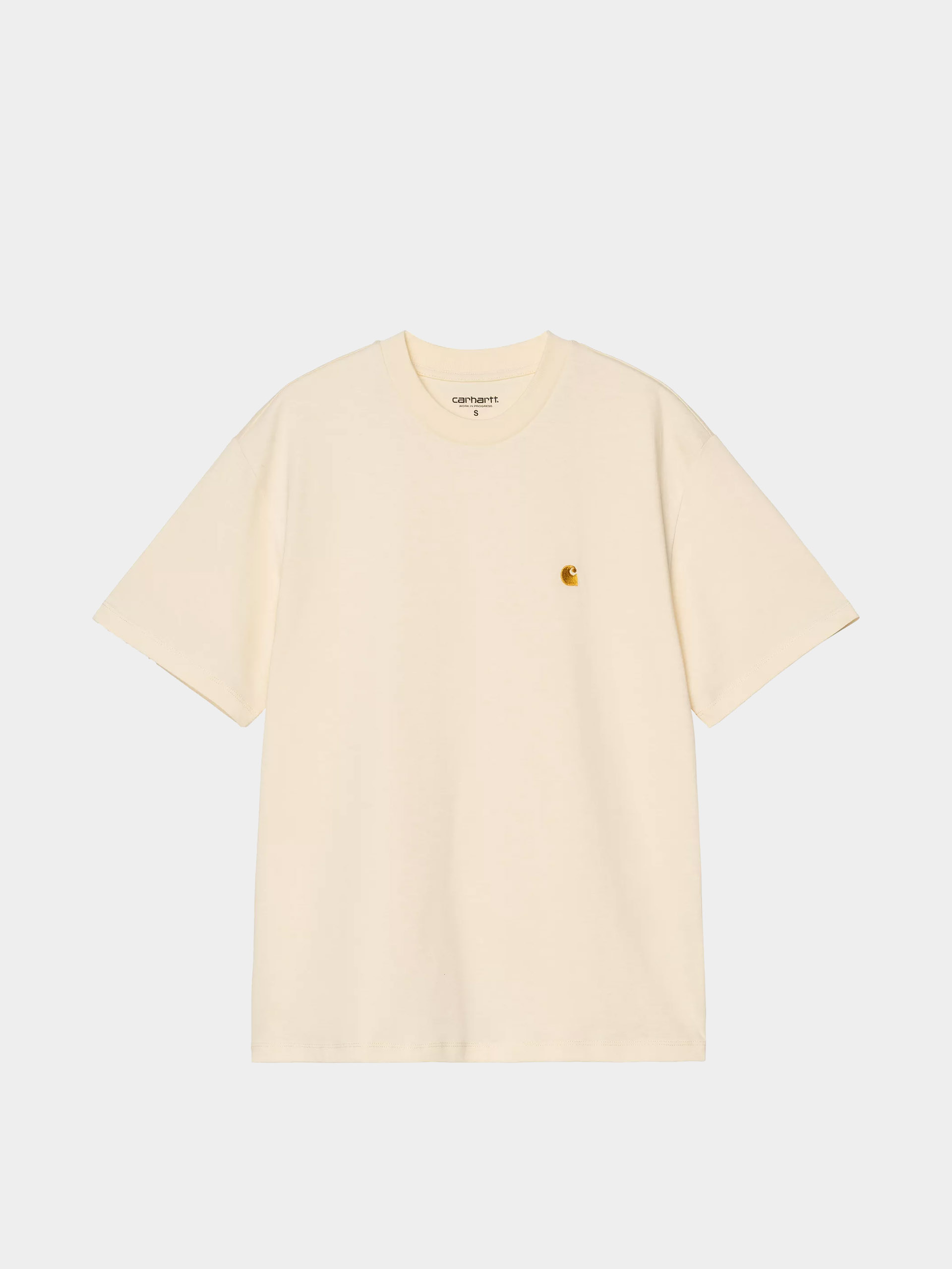 Тениска Carhartt WIP Chase Wmn (cinnerus/gold)