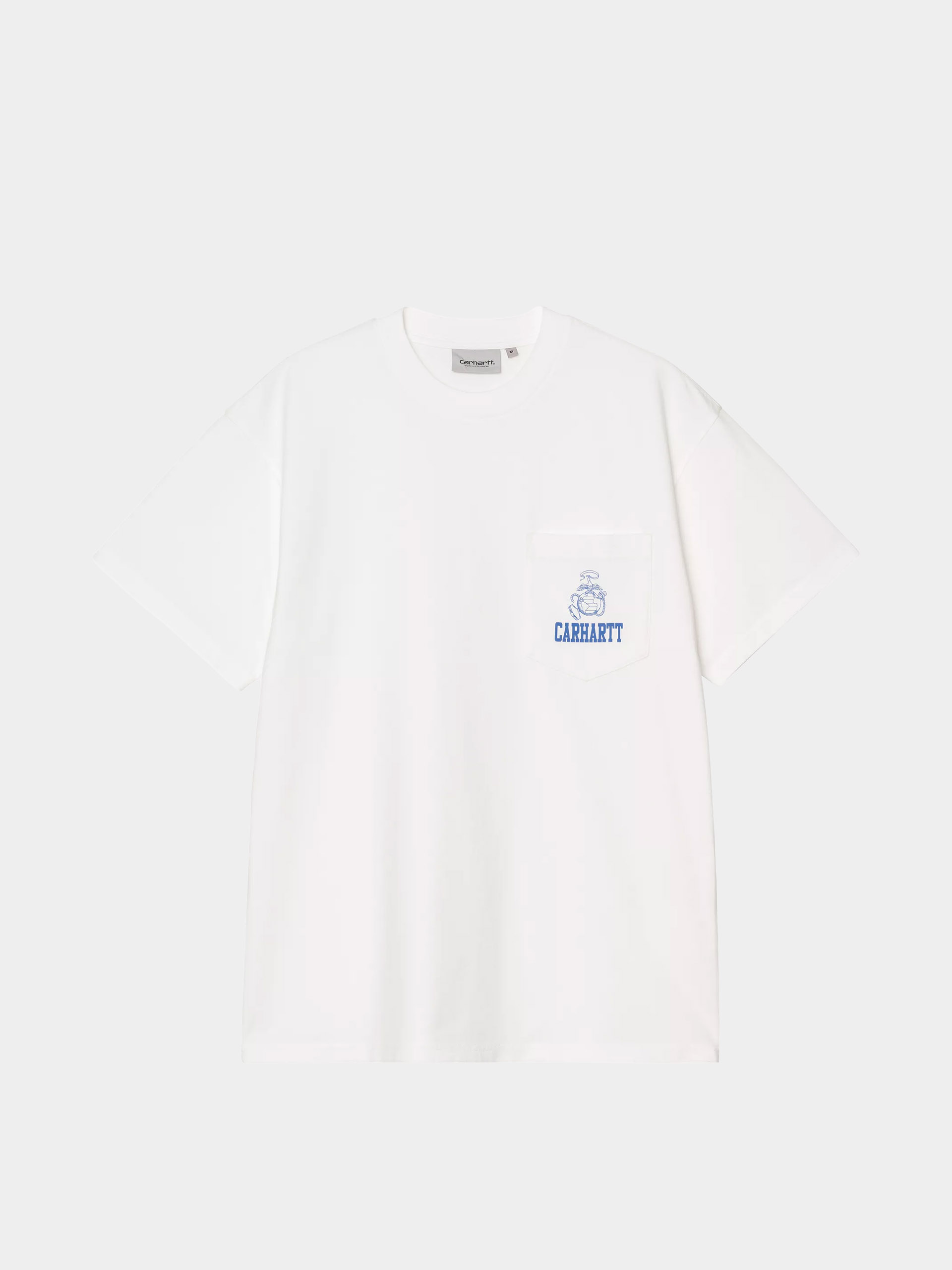Тениска Carhartt WIP Pond Corps Pocket (white)