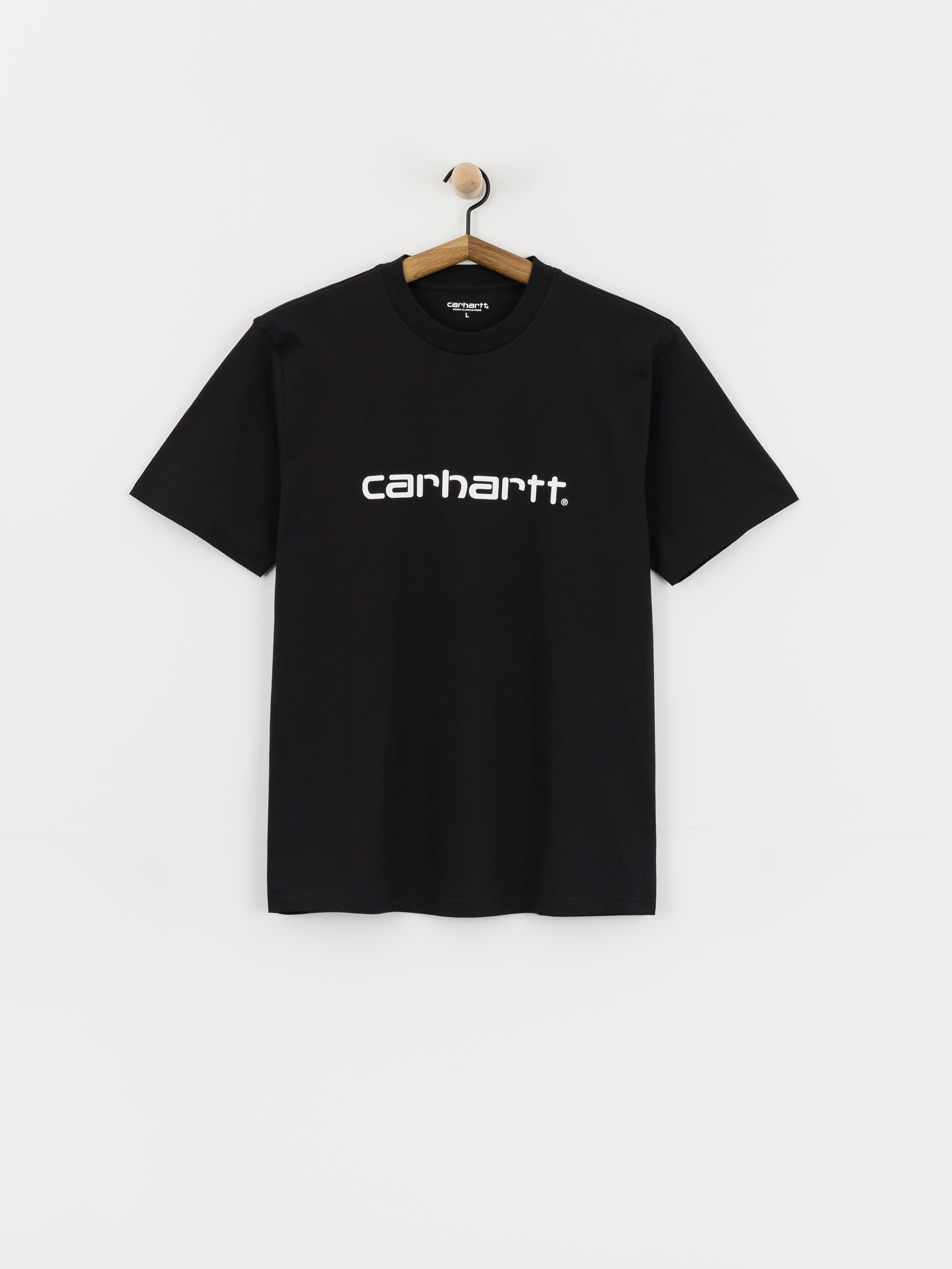 Тениска Carhartt WIP Script (black/white)