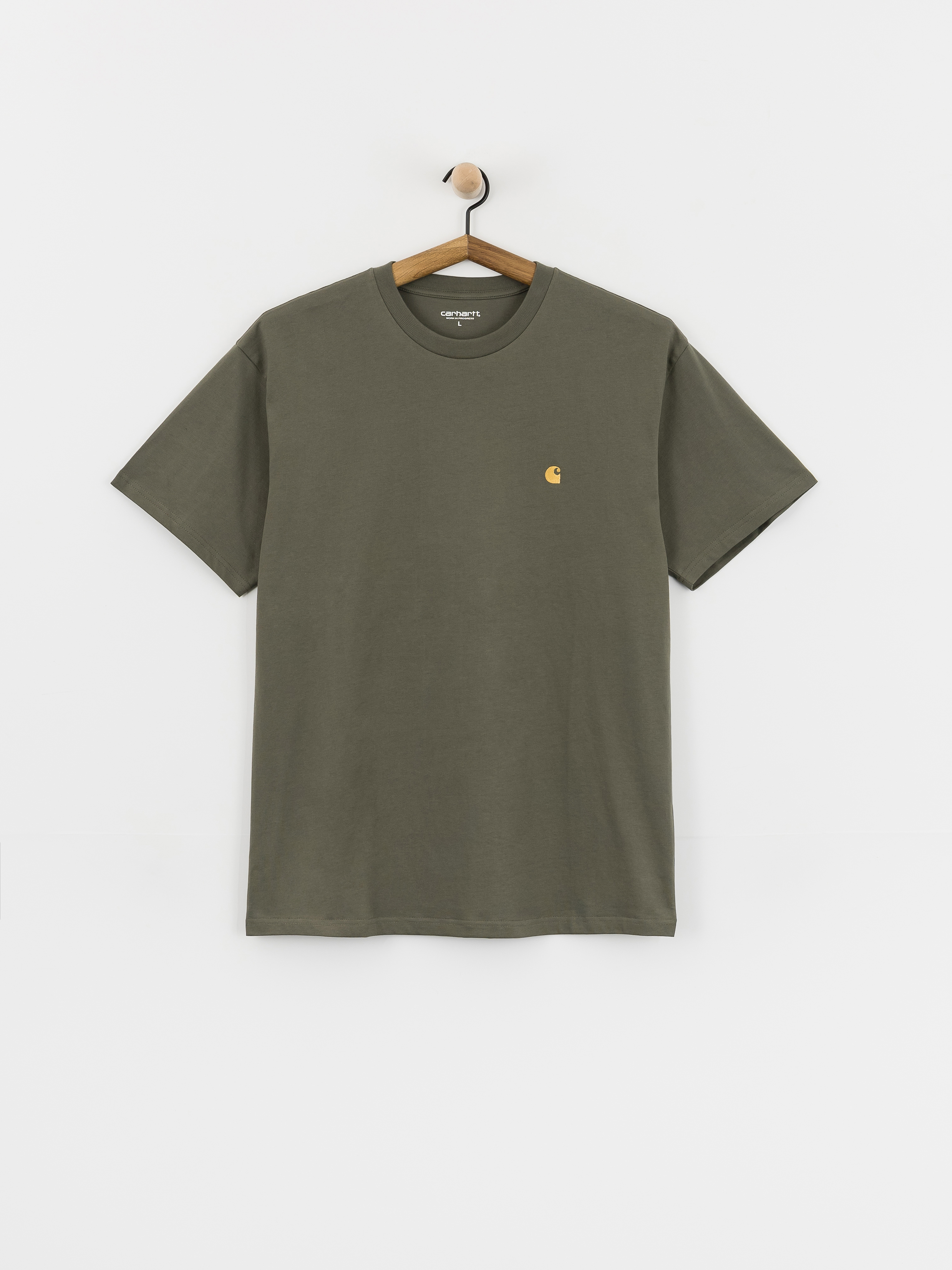 Тениска Carhartt WIP Chase (leaf/gold)