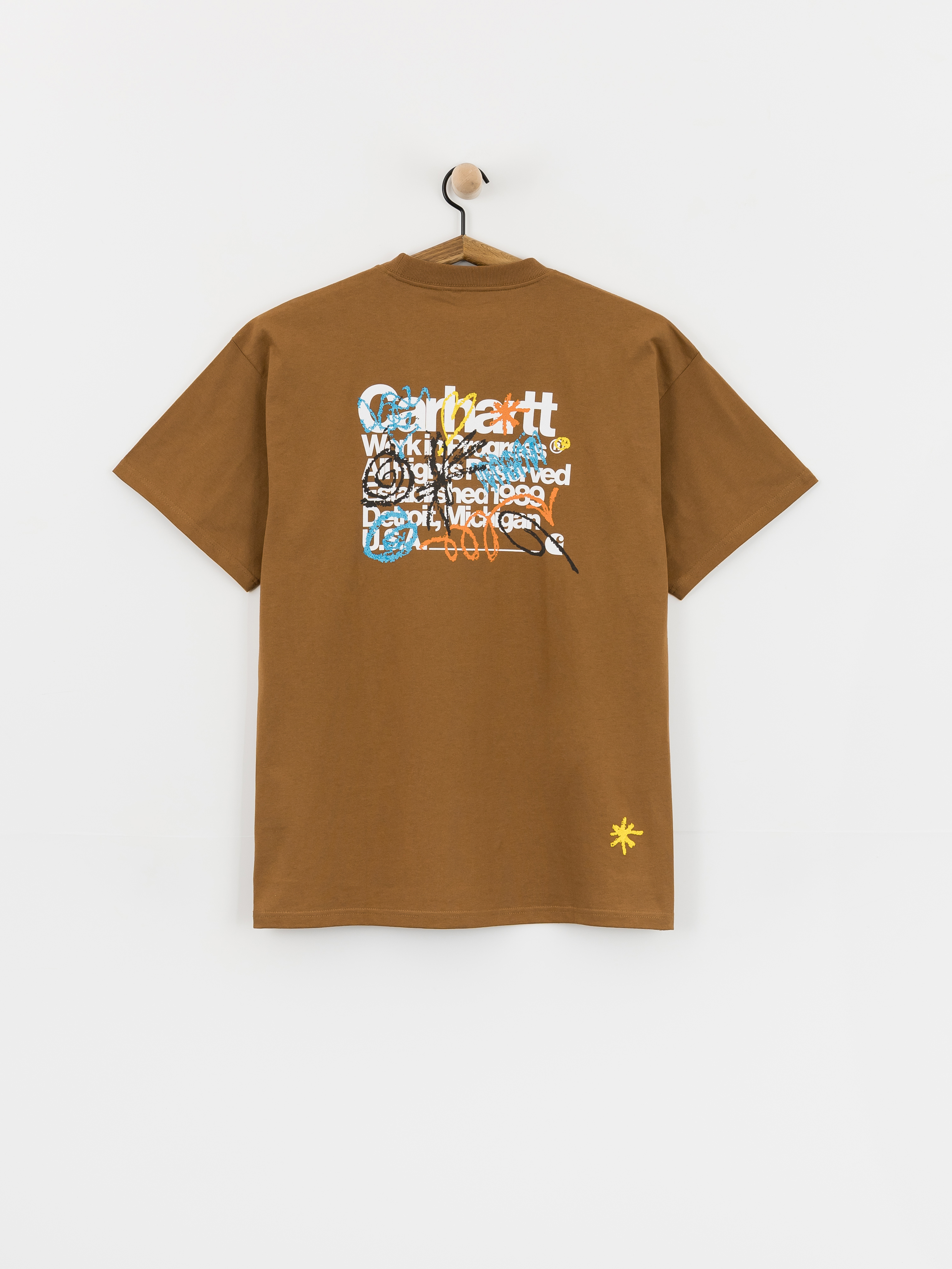 Тениска Carhartt WIP Primary (hamilton brown)