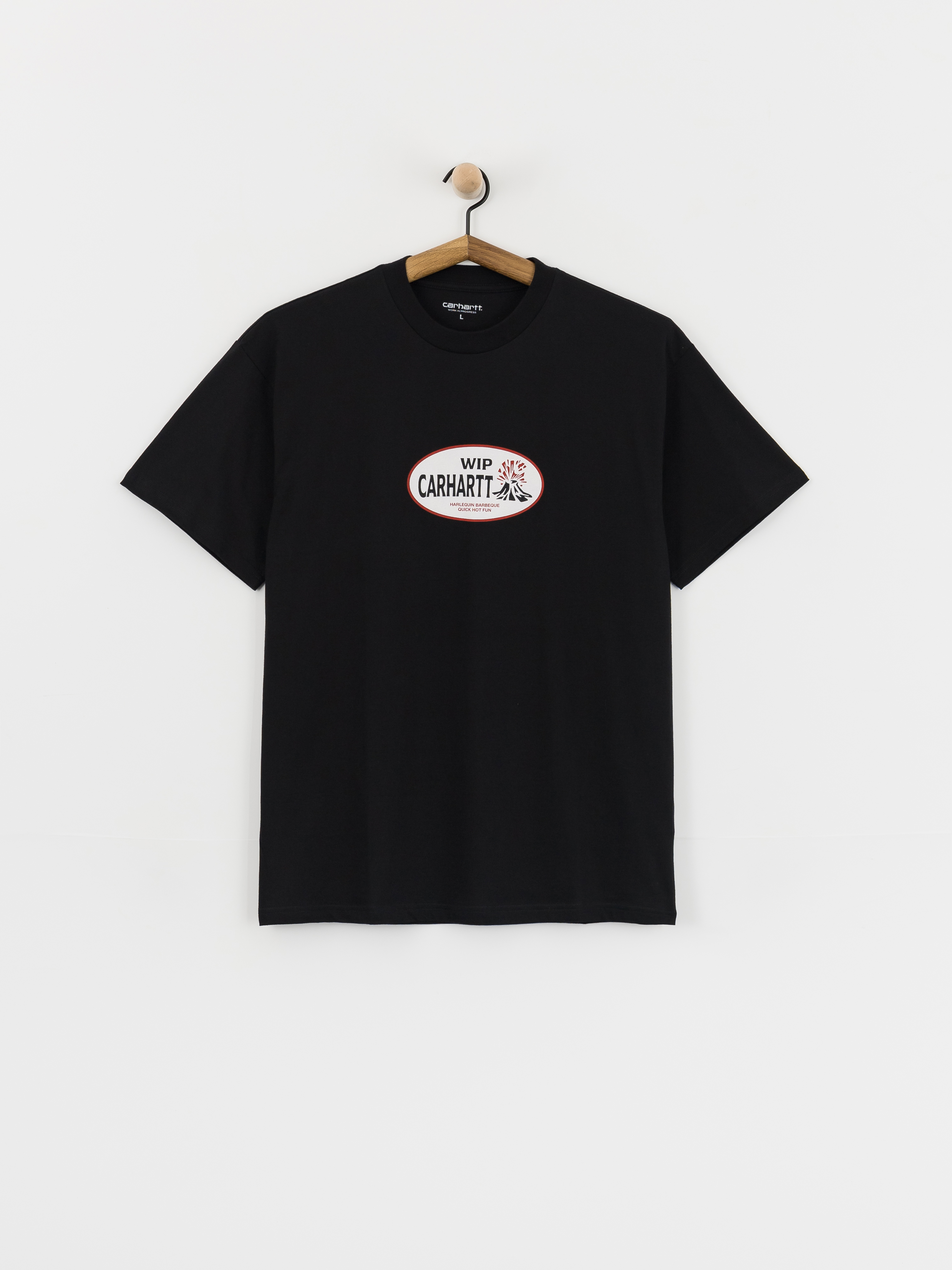 Тениска Carhartt WIP Harlequin BBQ (black)