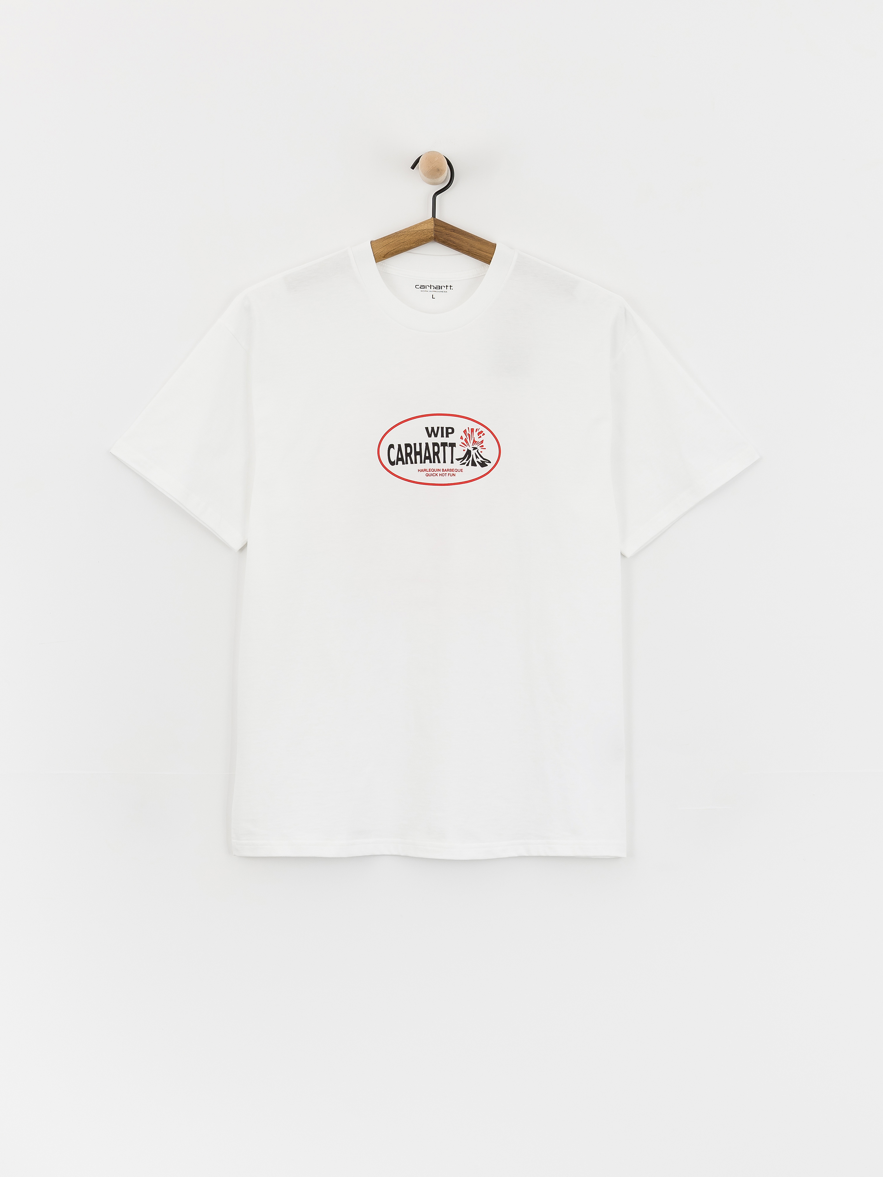 Тениска Carhartt WIP Harlequin BBQ (white)