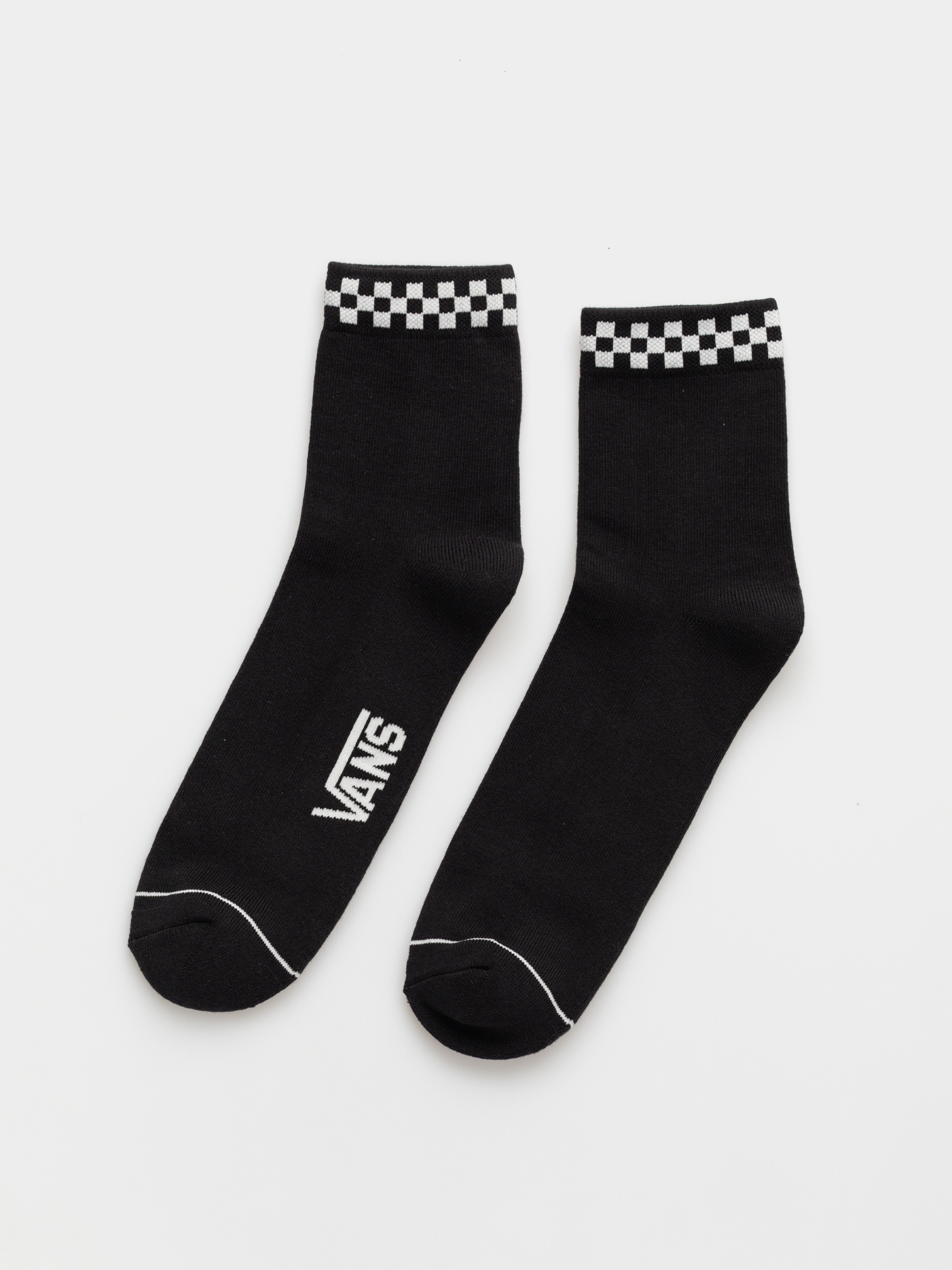 Чорапи Vans Peek A Check Half Crew (black)