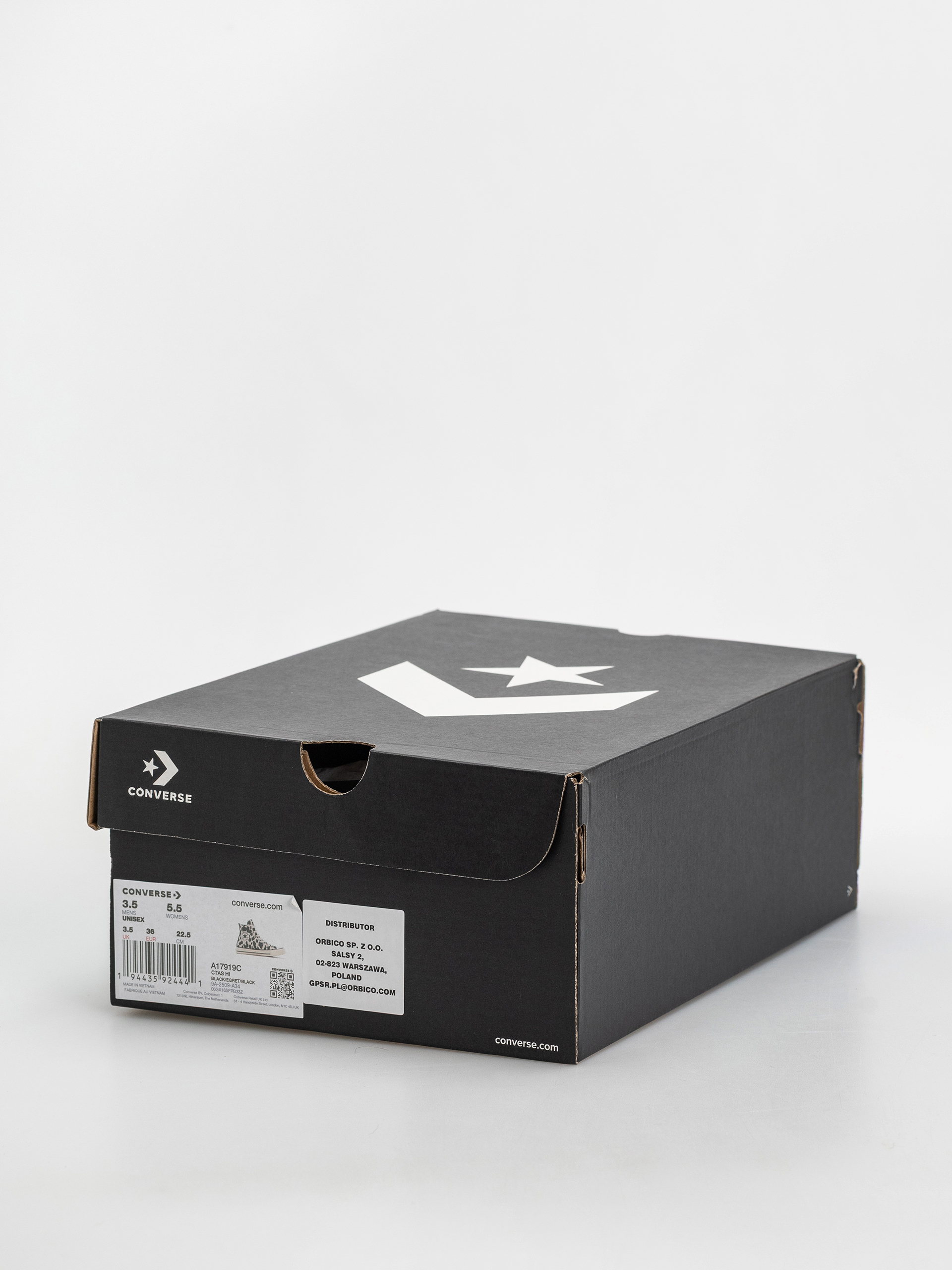 Кецове Converse Chuck Taylor All Star Hi (black/egret/black)