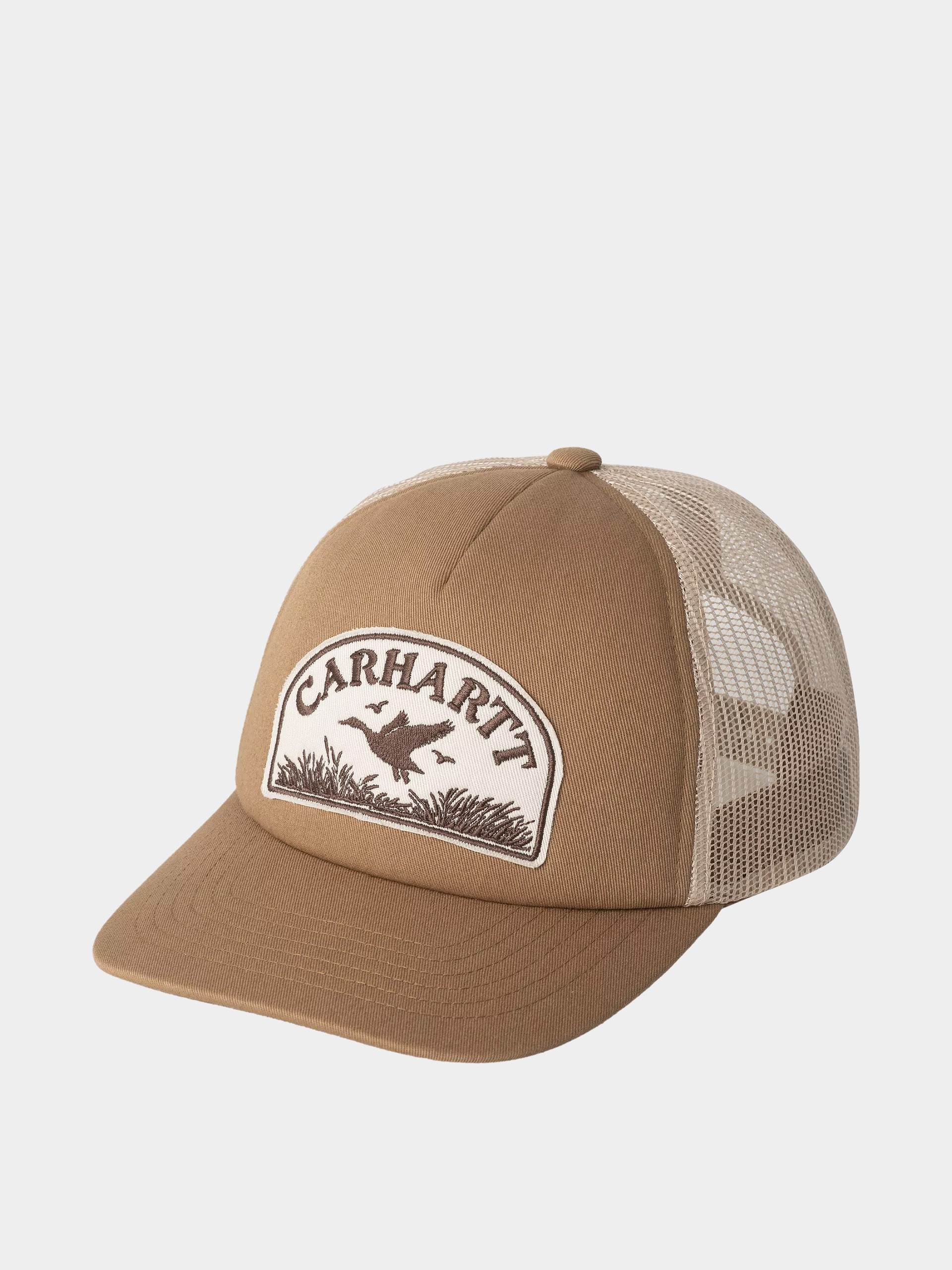 u0428u0430u043fu043au0430 u0441 u043au043eu0437u0438u0440u043au0430 Carhartt WIP Take Off Trucker (stone)