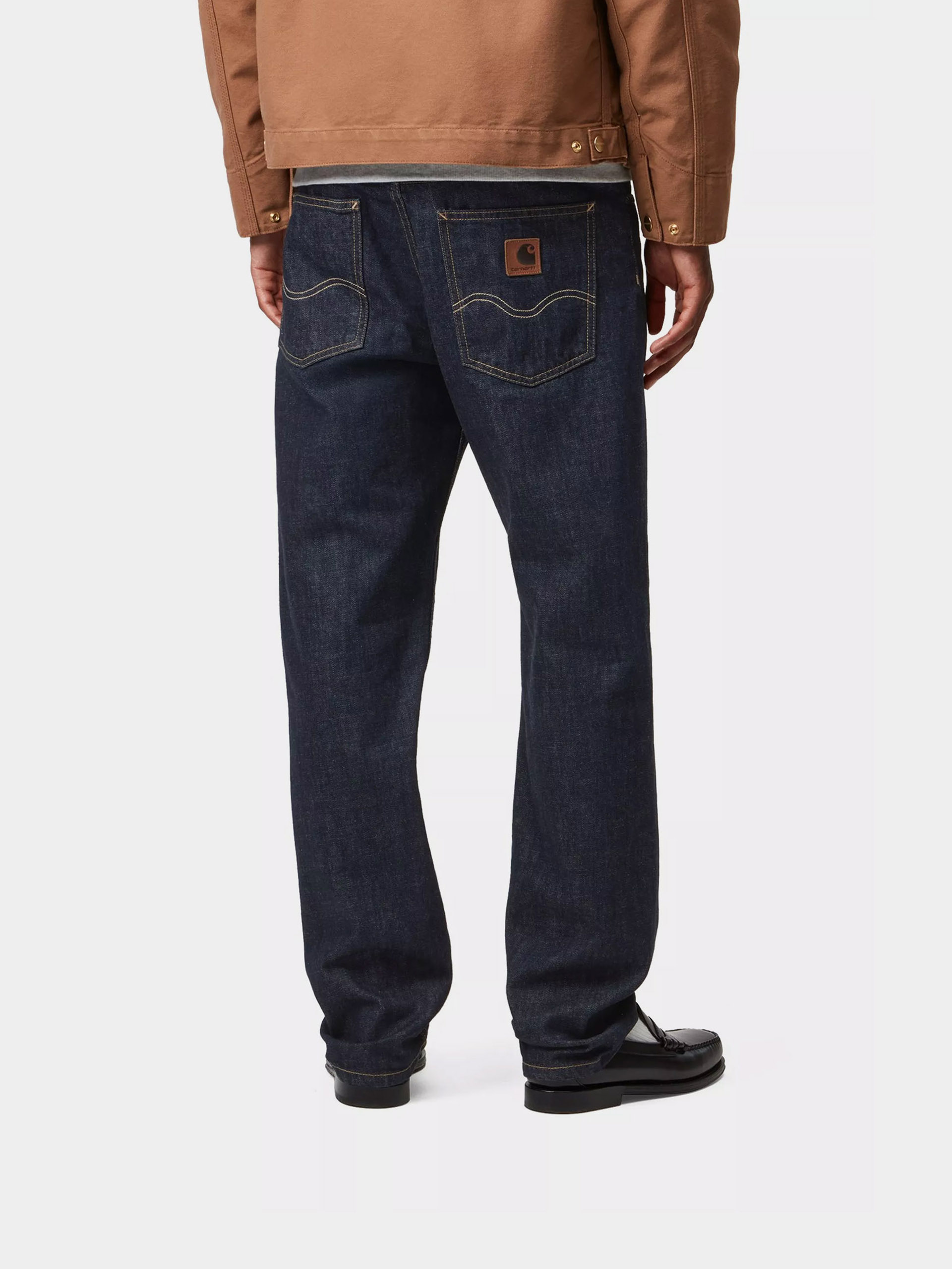 Панталони Carhartt WIP Marlow (blue rinsed)