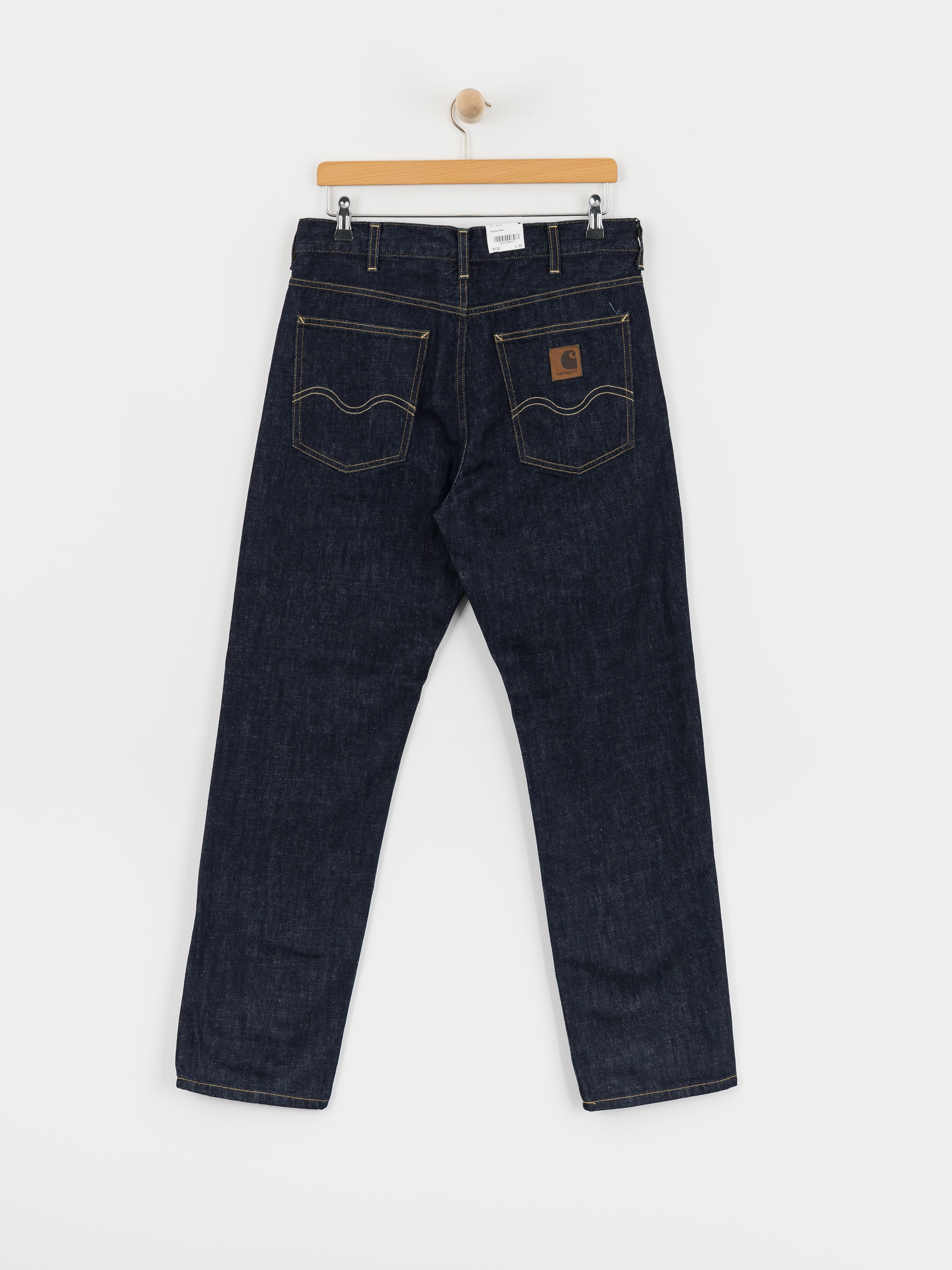 Панталони Carhartt WIP Marlow (blue rinsed)