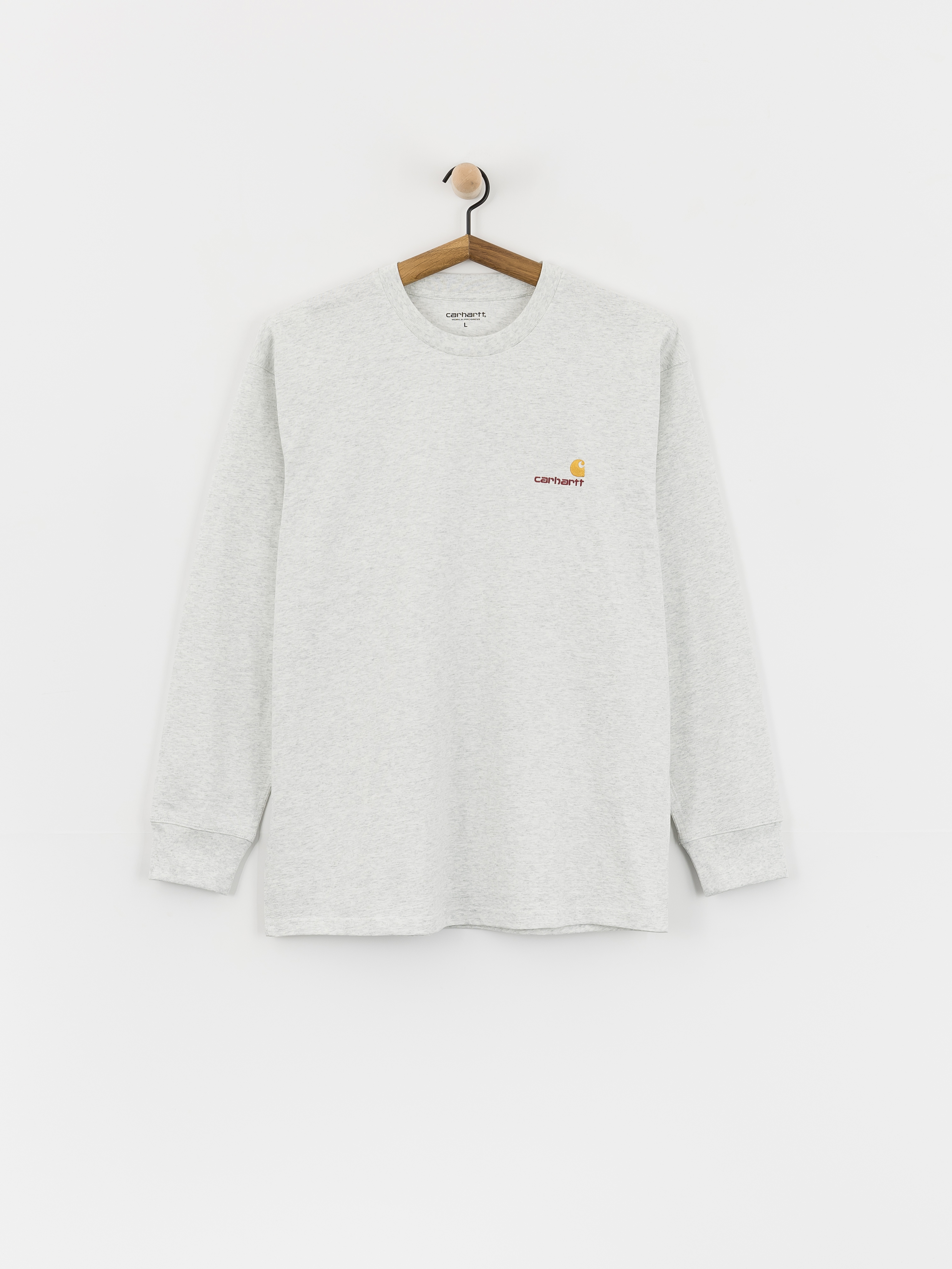 Блуза Carhartt WIP American Script (ash heather)