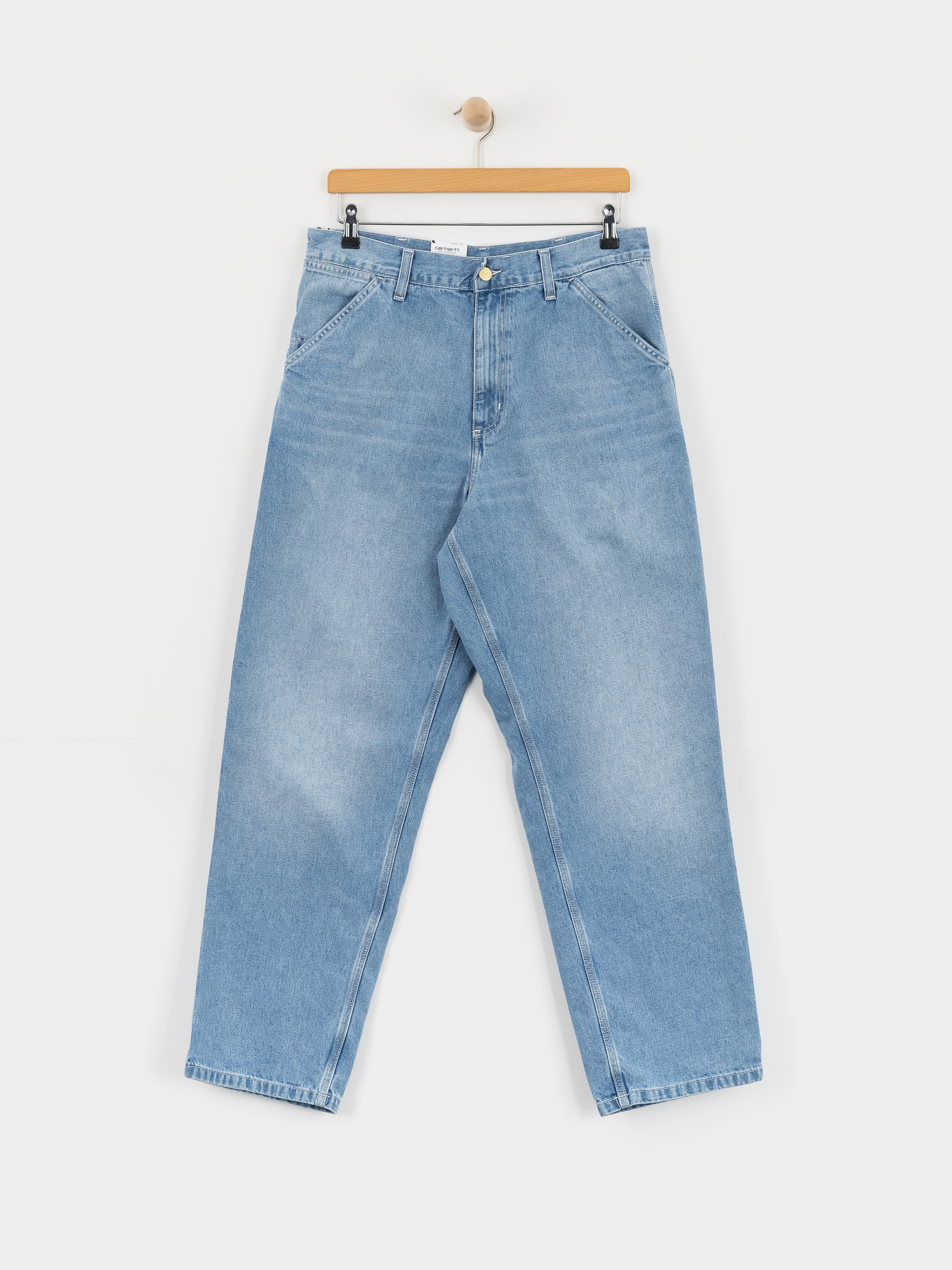 Панталони Carhartt WIP Simple (blue light true washed)