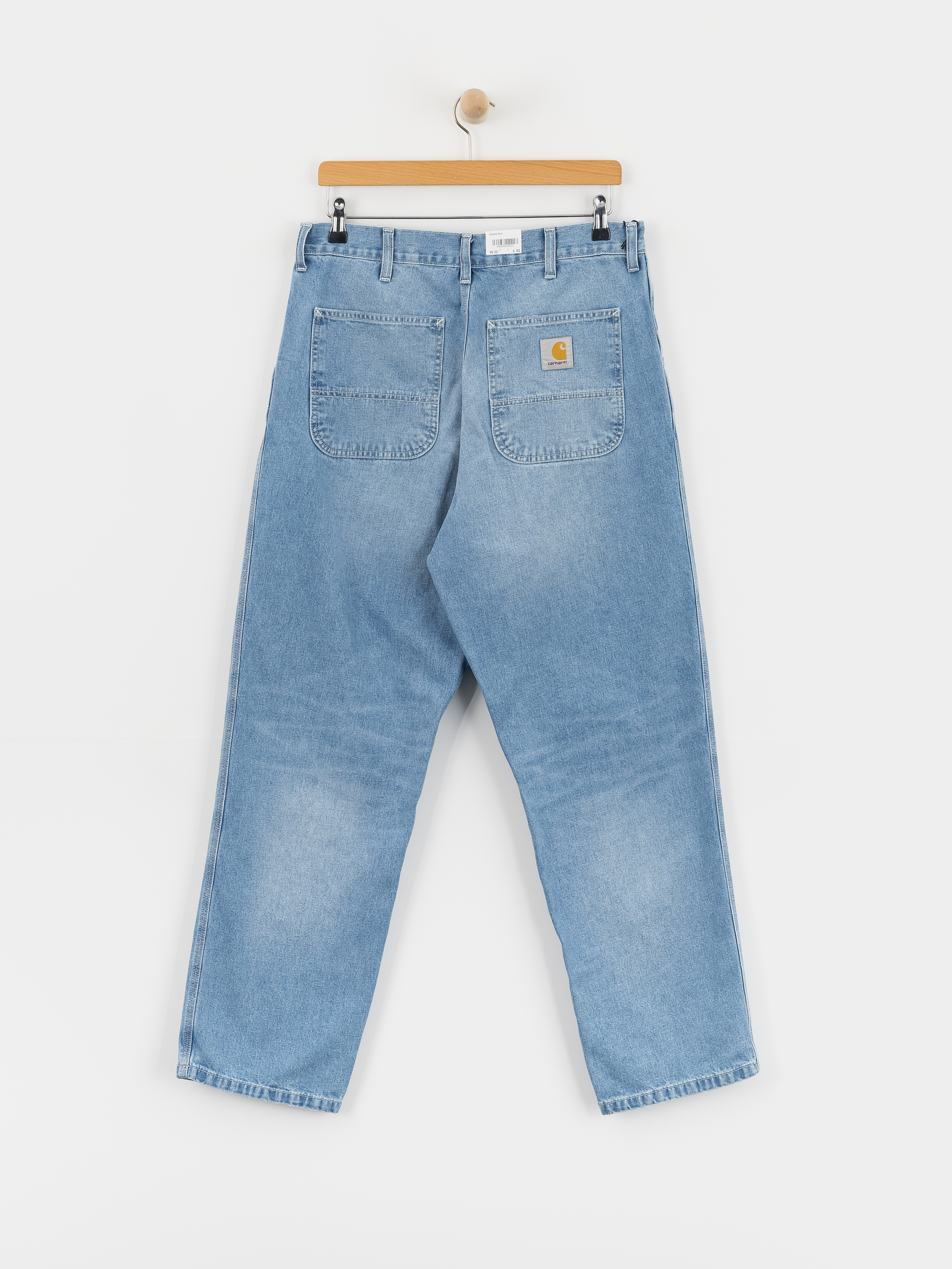 Панталони Carhartt WIP Simple (blue light true washed)