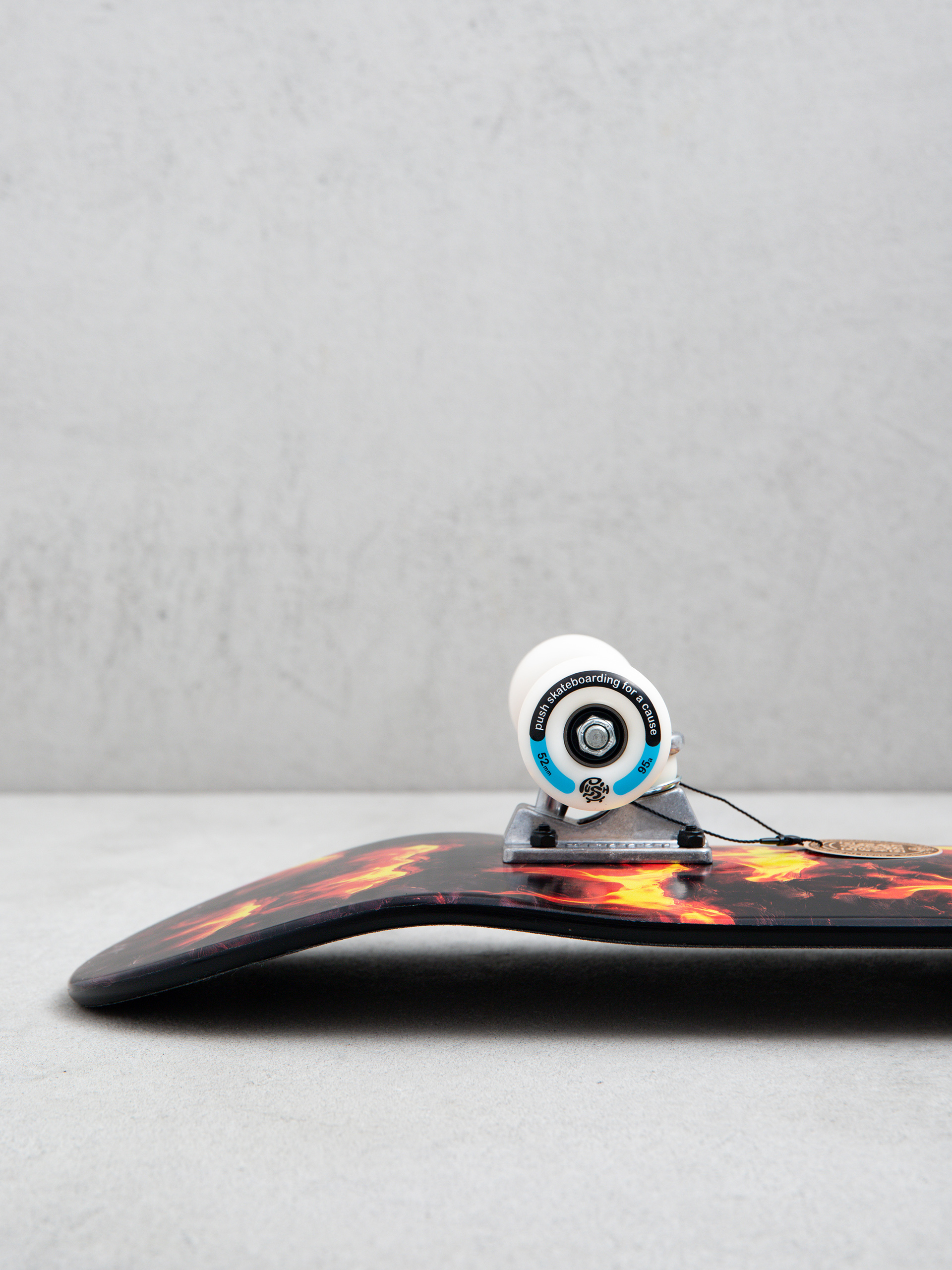 Скейтборд Push Lava (yellow)