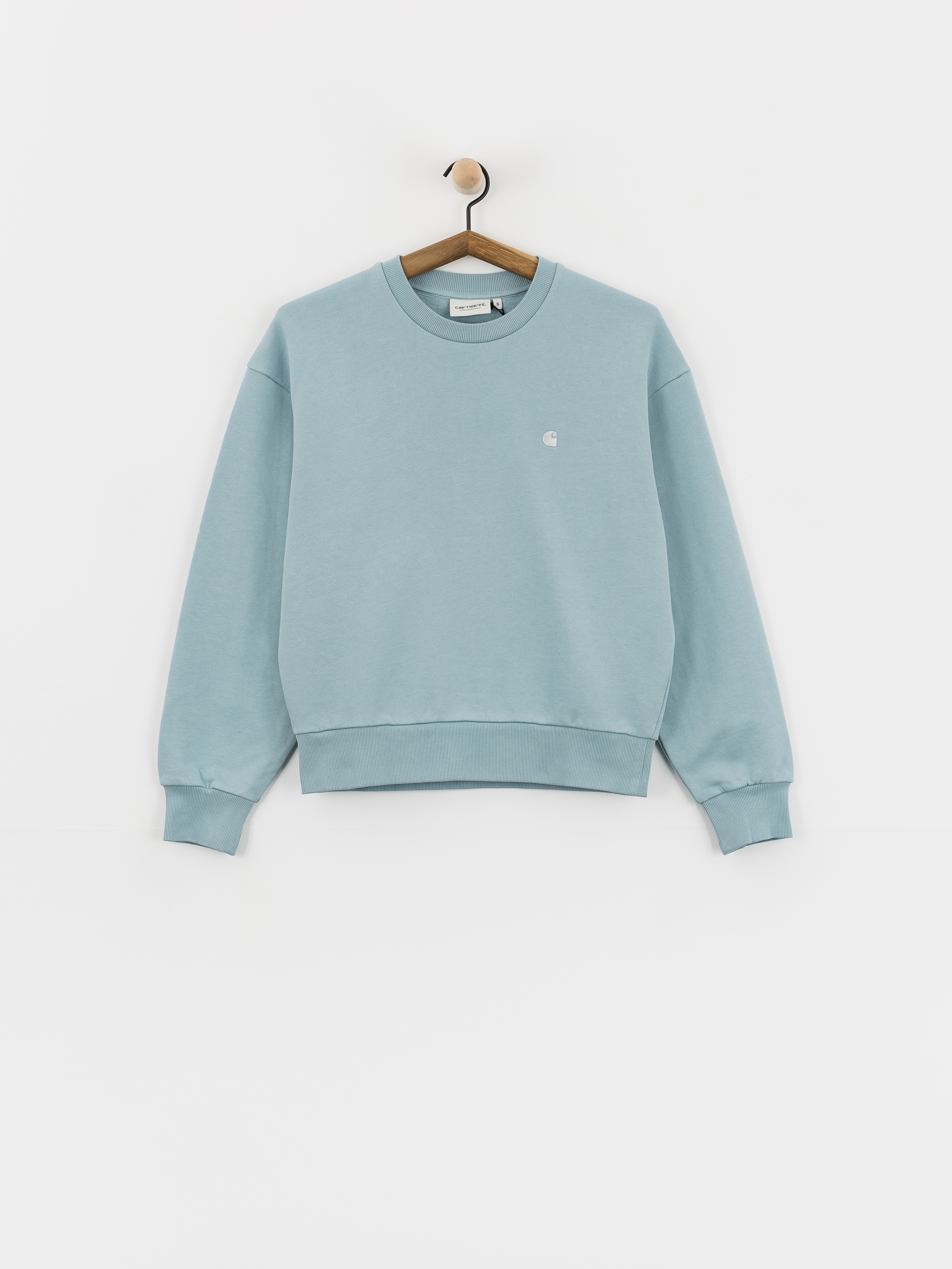 Суитшърт Carhartt WIP Casey Wmn (tourmaline/silver)