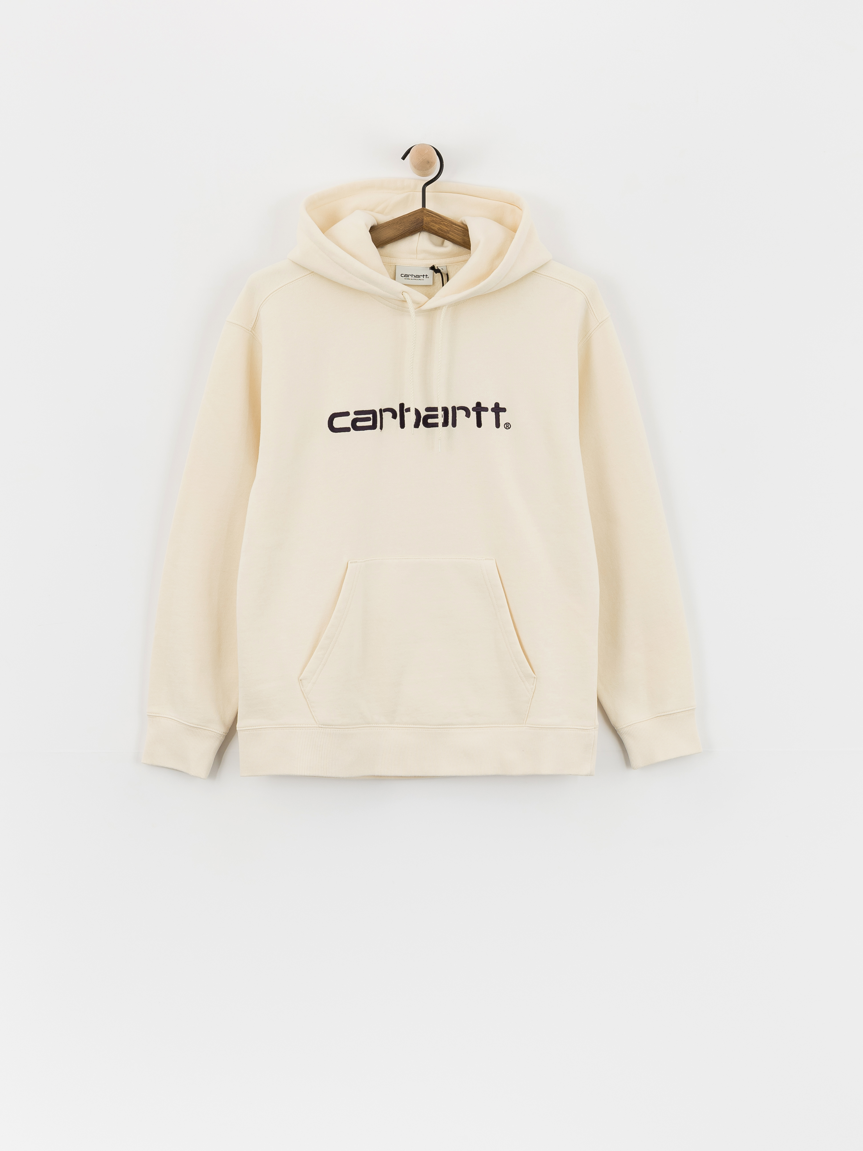 Суитшърт с качулка Carhartt WIP Carhartt HD Wmn (cinnerus/cozy purple)