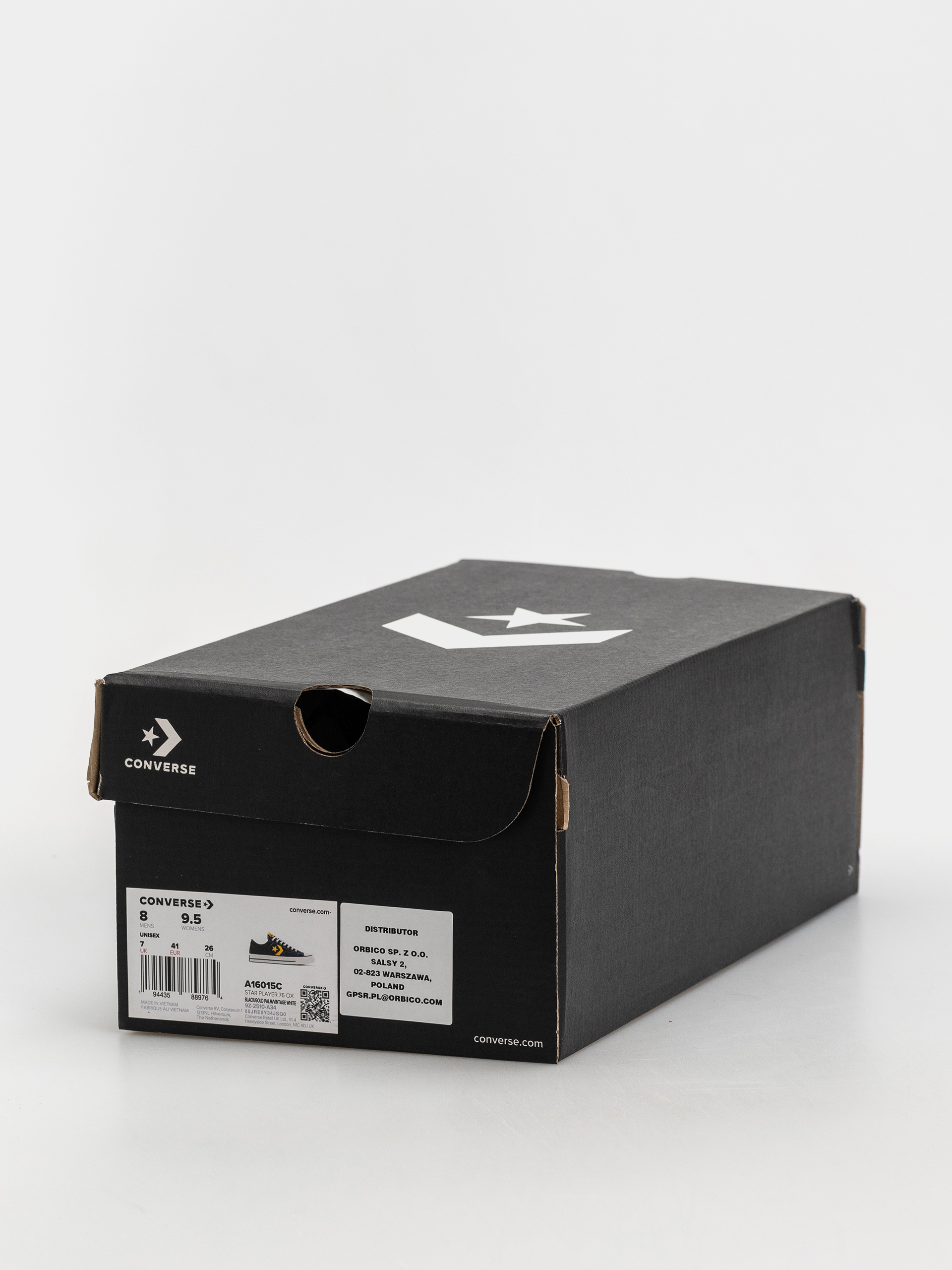 Кецове Converse Star Player 76 Ox (black/gold palm)