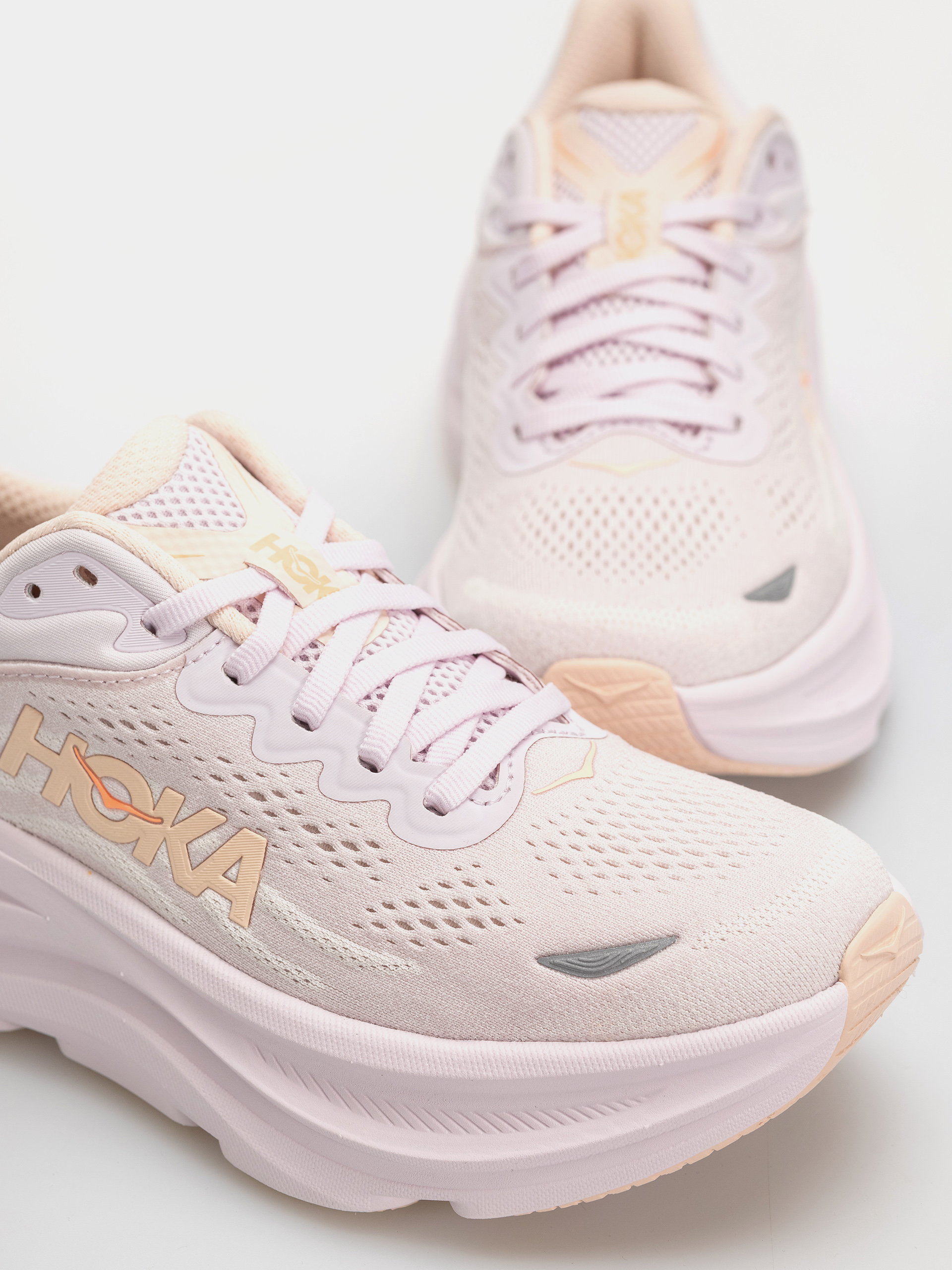 Обувки Hoka Bondi 9 Wmn (lilac cream/tangerine glow)