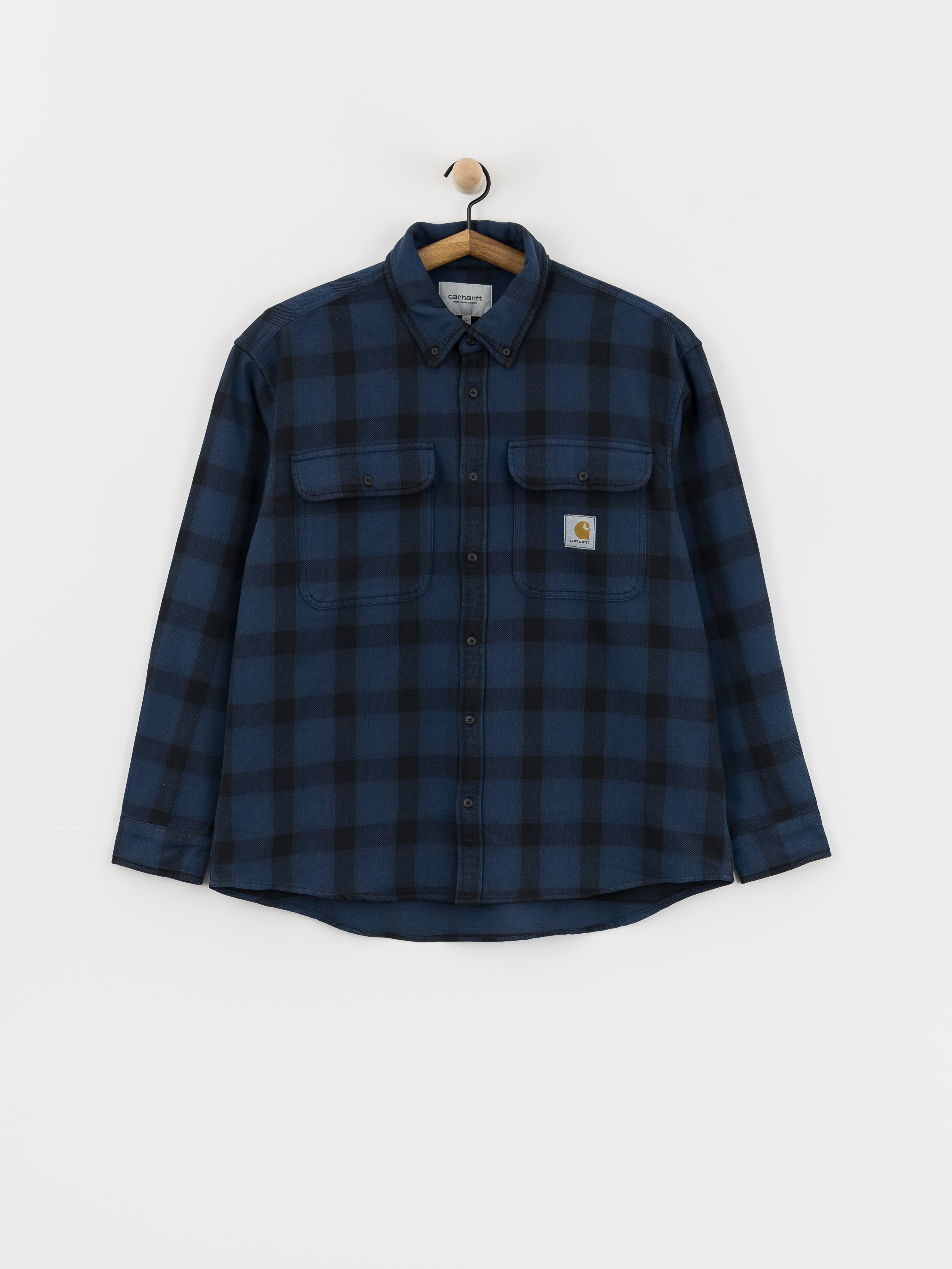 Риза Carhartt WIP Edmands (edmands check/natural/jupiter)