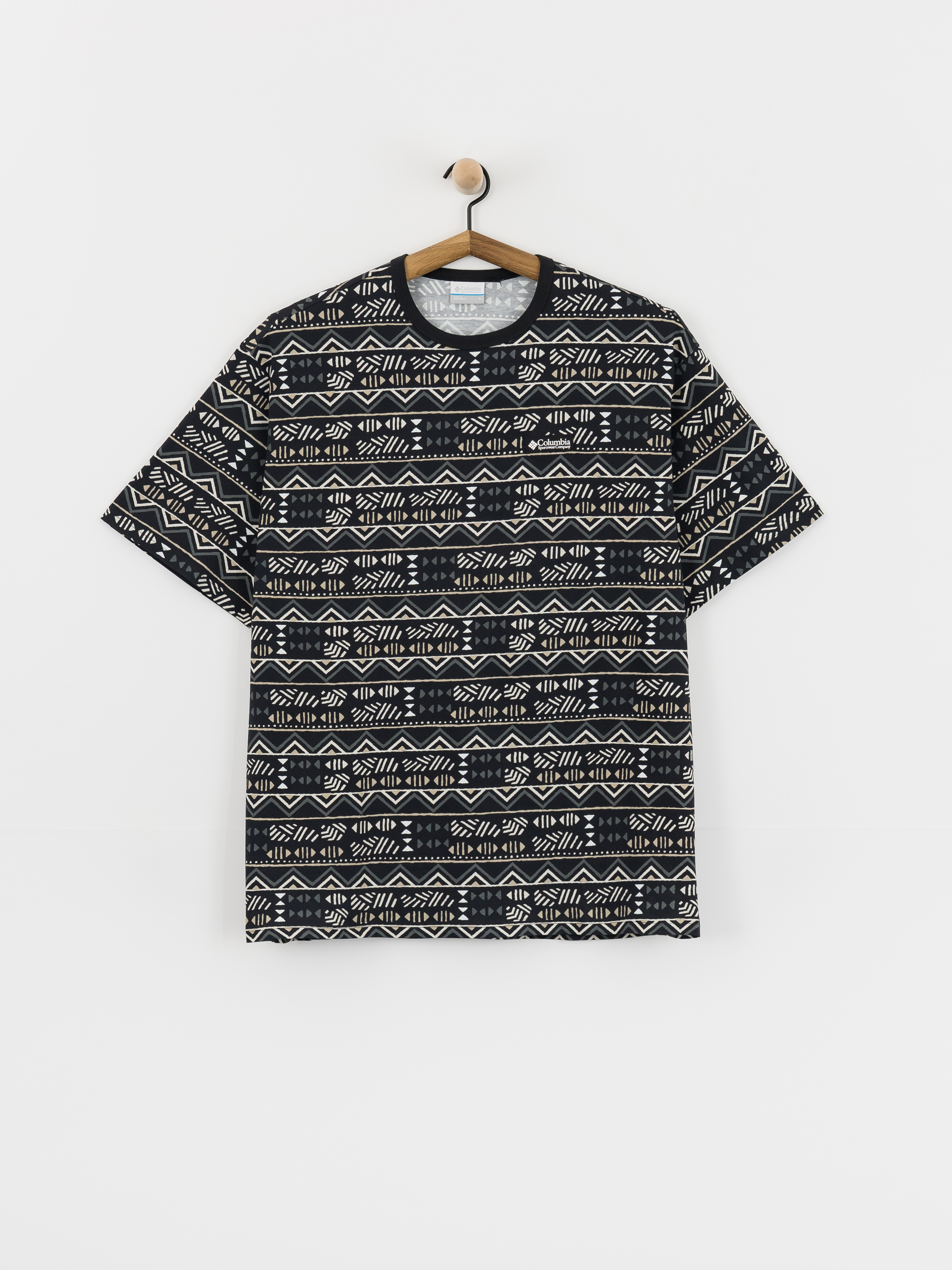 Тениска Columbia CSC Heavyweight Printed (black/horizons)