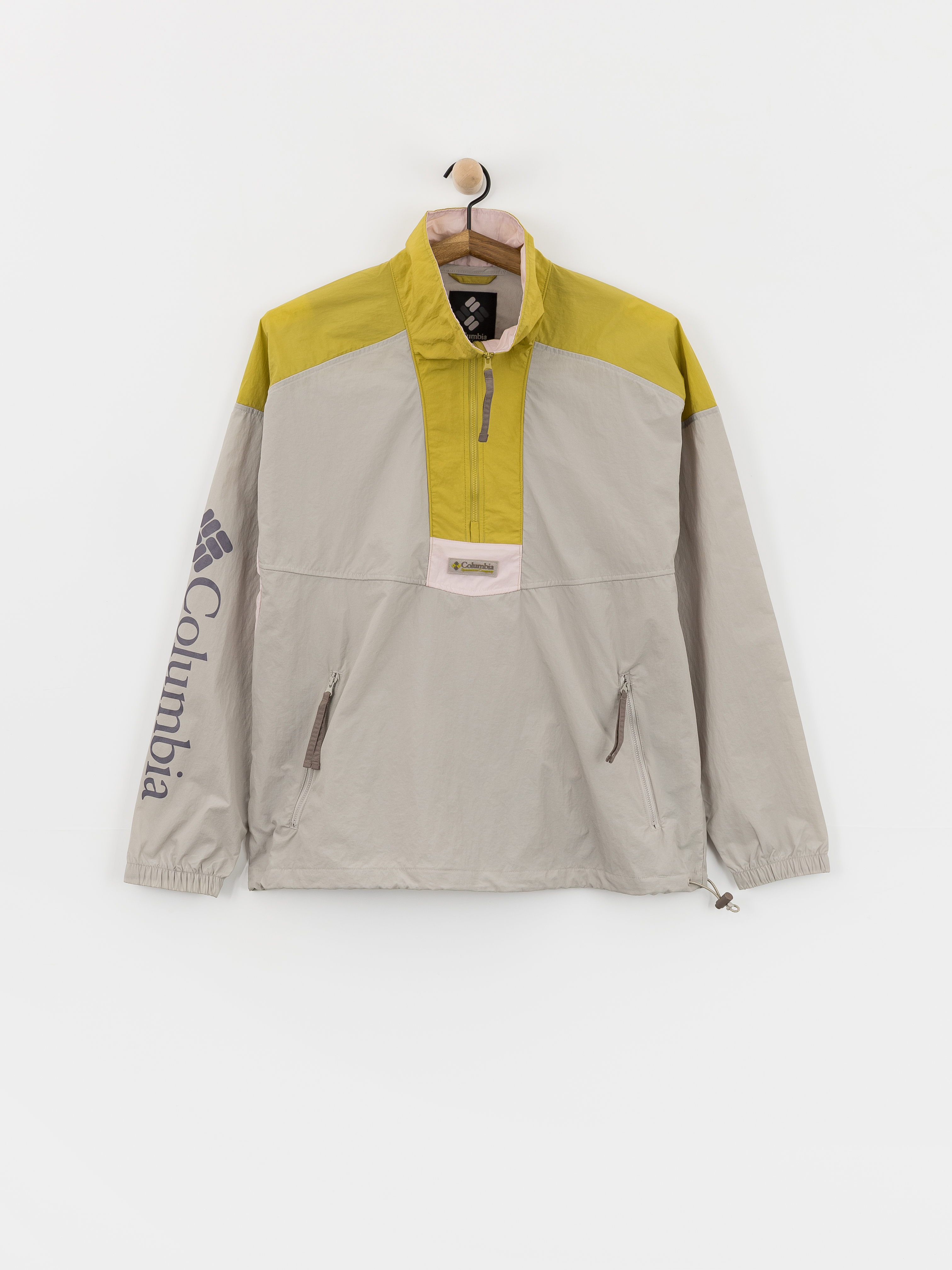 Яке Columbia Riptide II Retro Windbreaker Anorak (flint grey/peppercorn/pink agate)