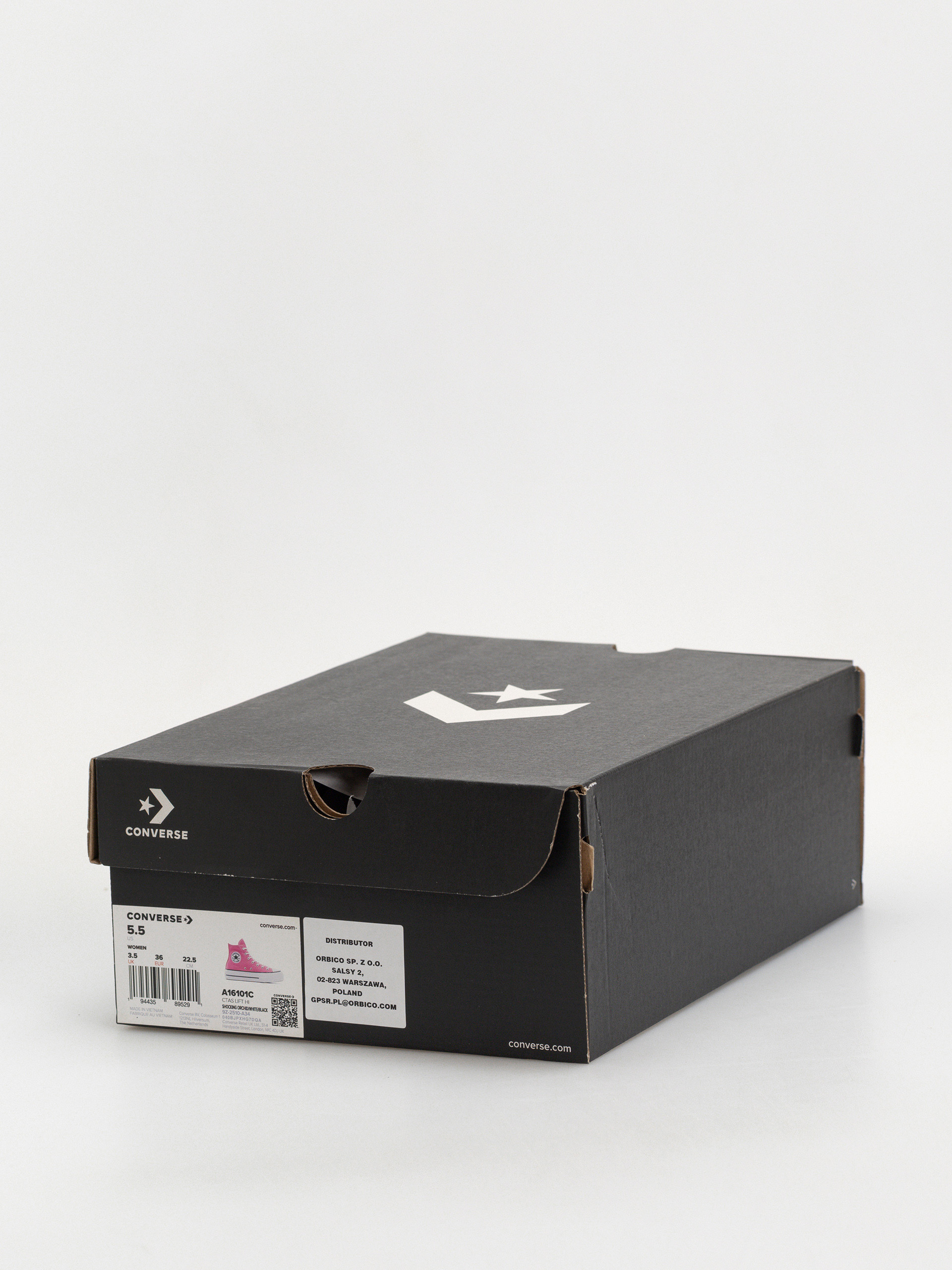 Кецове Converse Chuck Taylor All Star Lift Hi Wmn (shocking orchid/white/black)