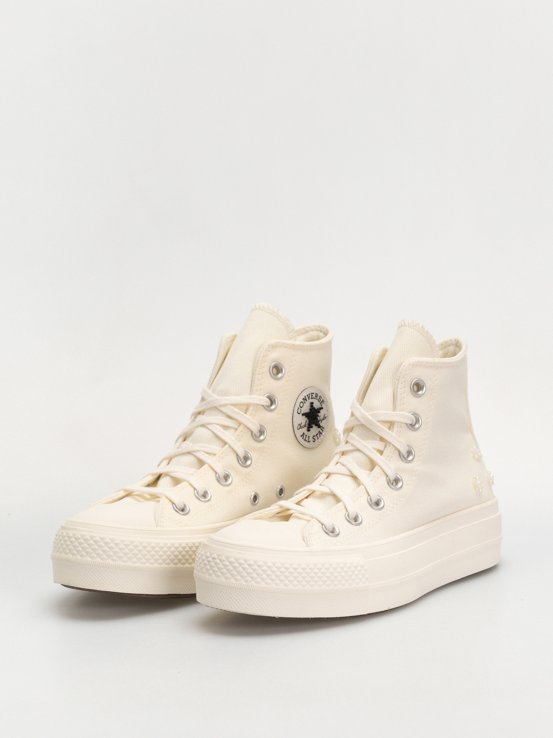 Кецове Converse Chuck Taylor All Star Lift Hi Wmn (egret/egret/black)