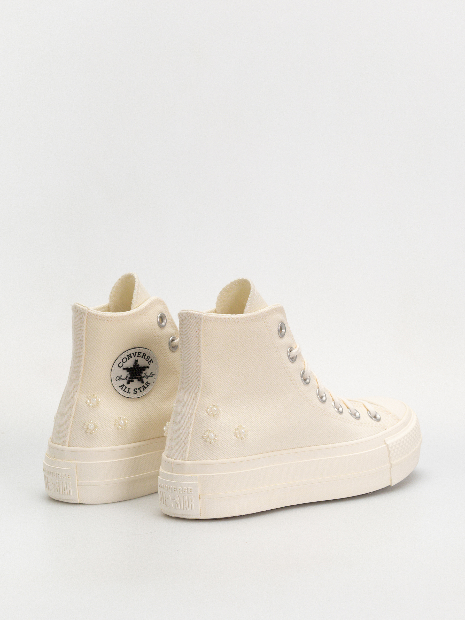 Кецове Converse Chuck Taylor All Star Lift Hi Wmn (egret/egret/black)