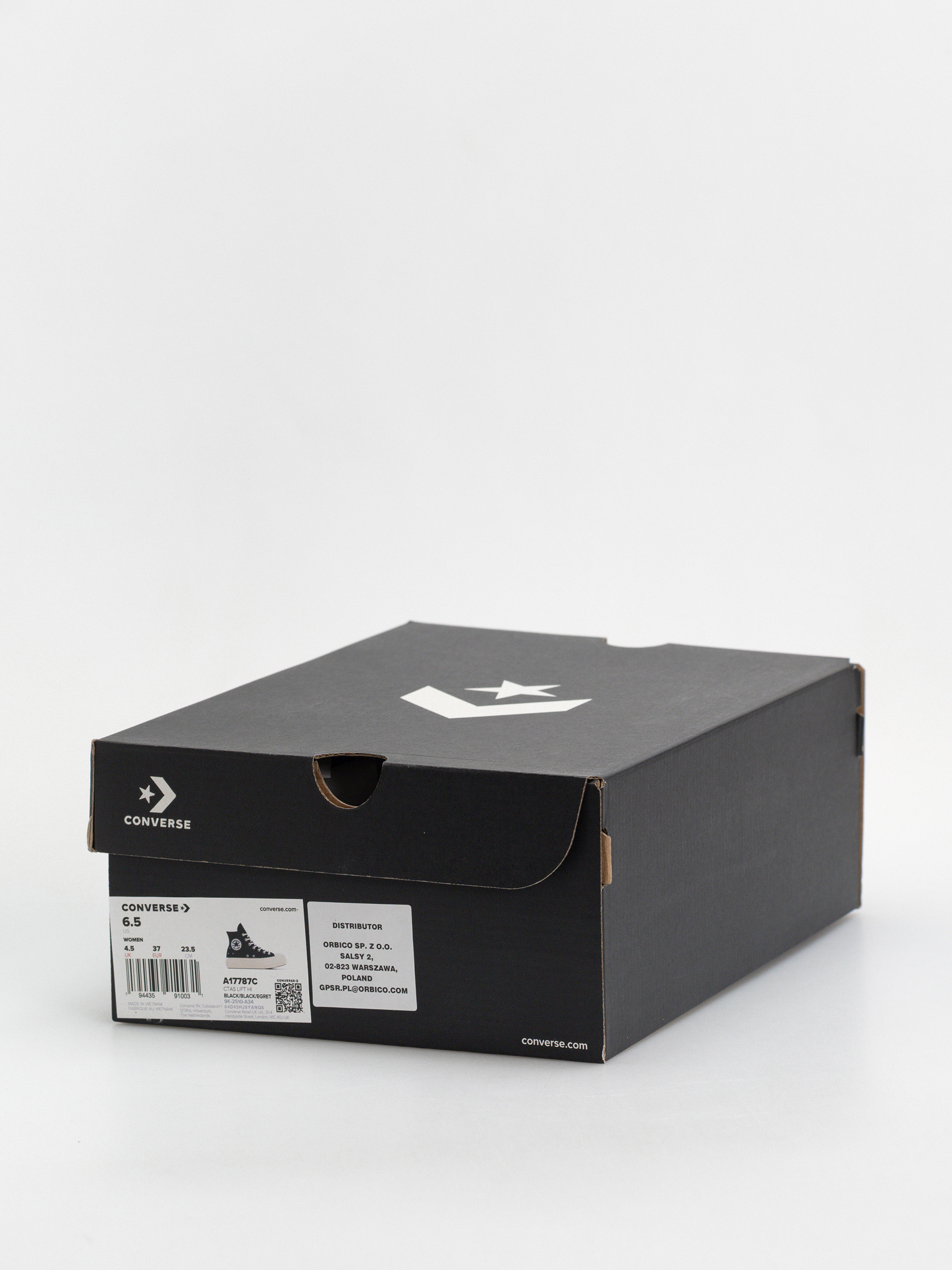 Кецове Converse Chuck Taylor All Star Lift Hi Wmn (black/black/egret)