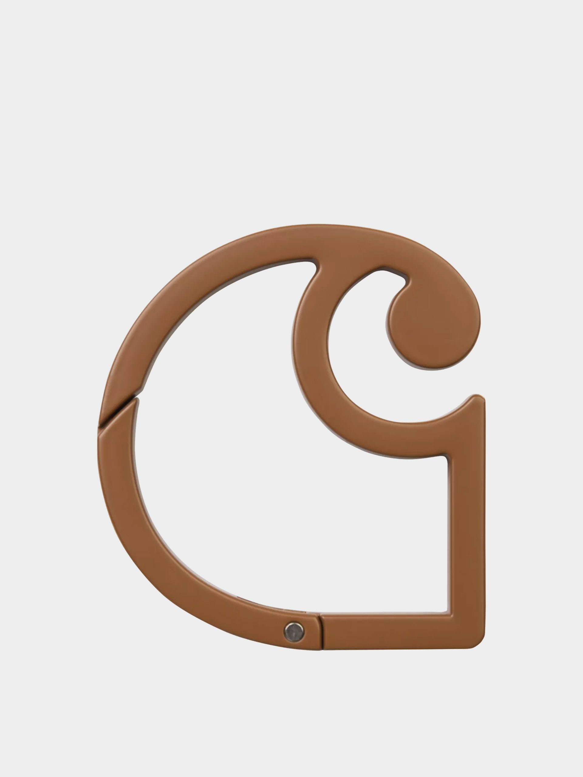 Карабинер Carhartt WIP C Logo (brown)