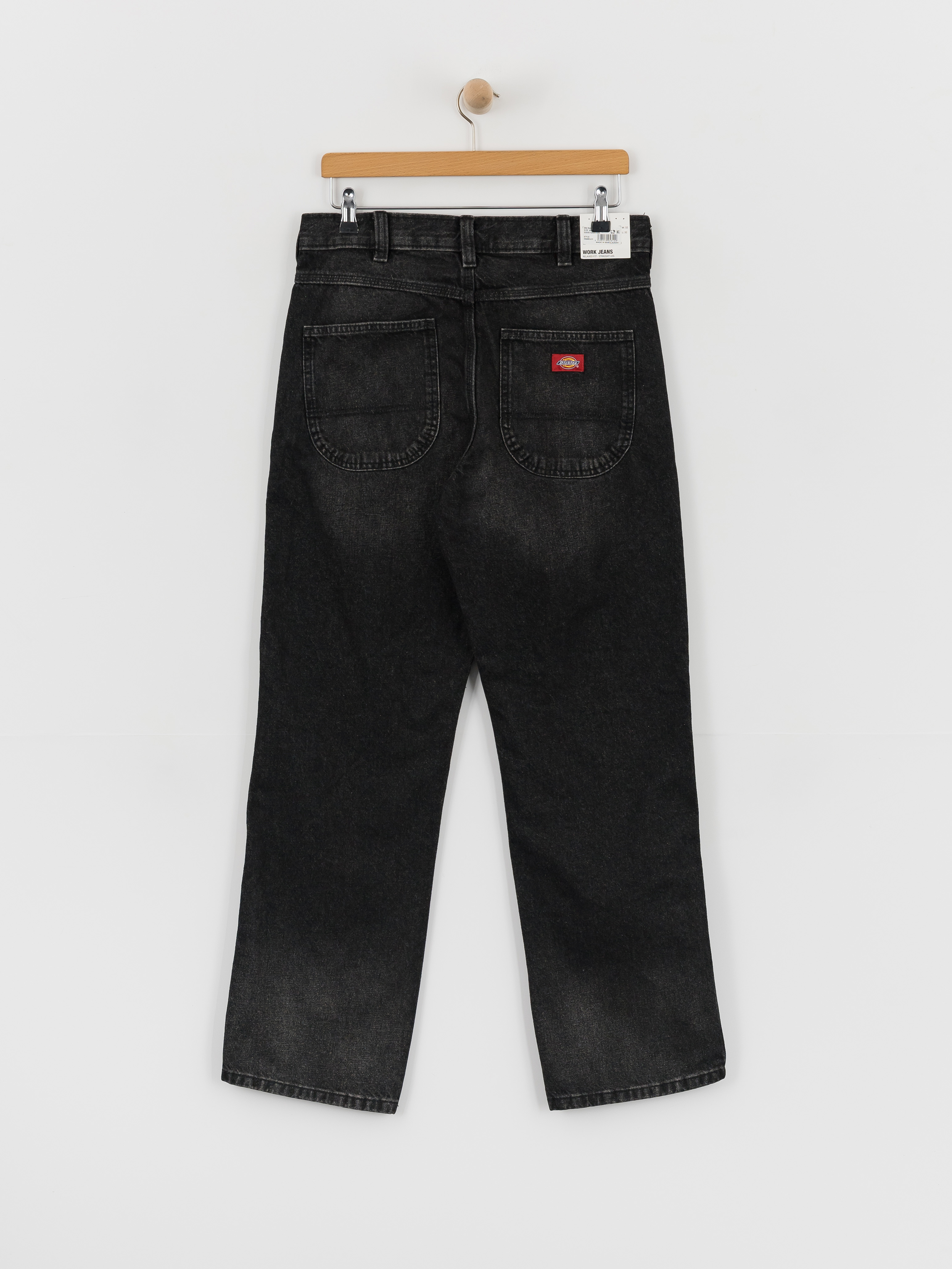 Панталони Dickies 954 Relaxed Straight Work (black wash faded)