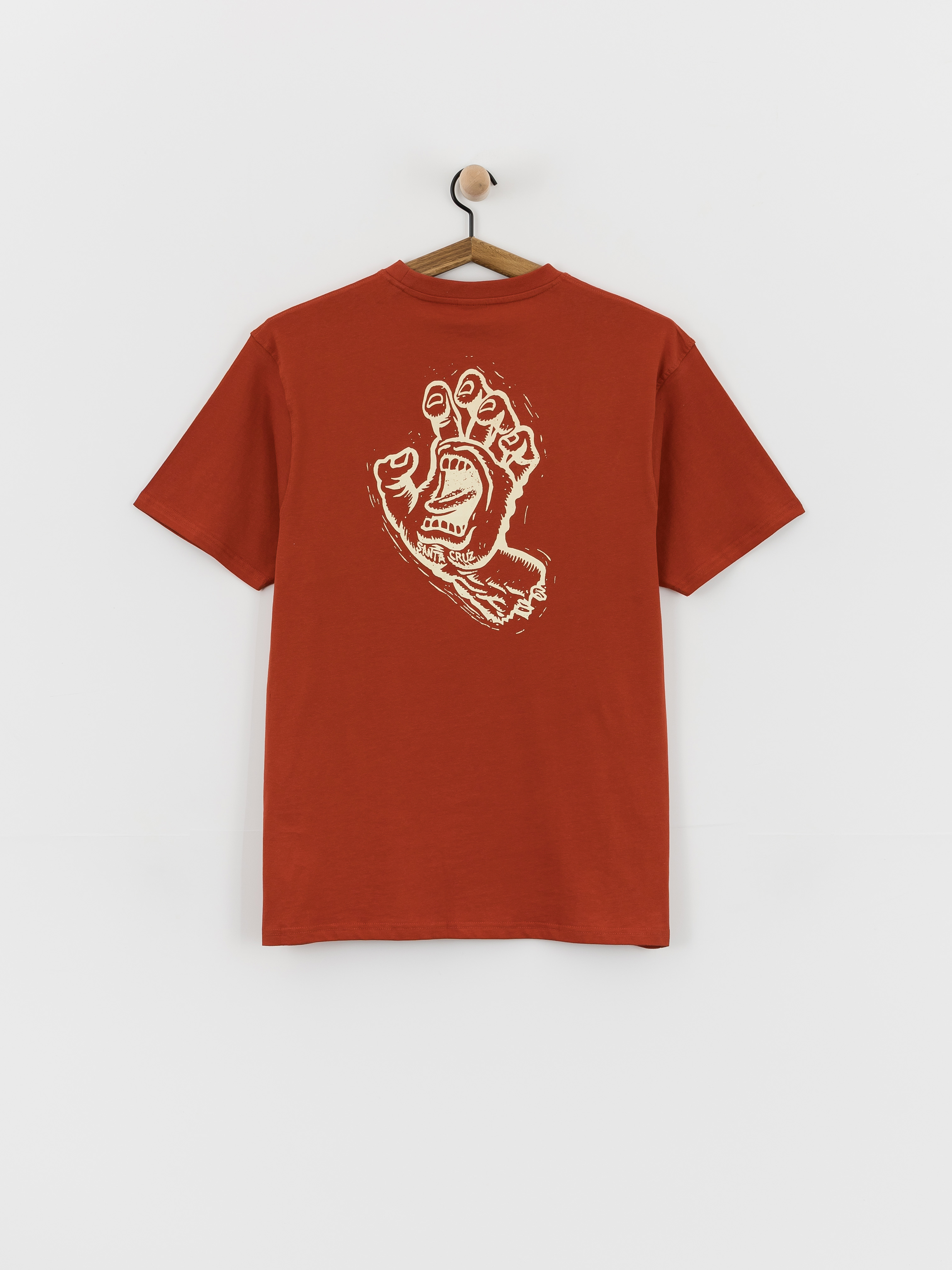 u0422u0435u043du0438u0441u043au0430 Santa Cruz Stamped Screaming Hand (ketchup)