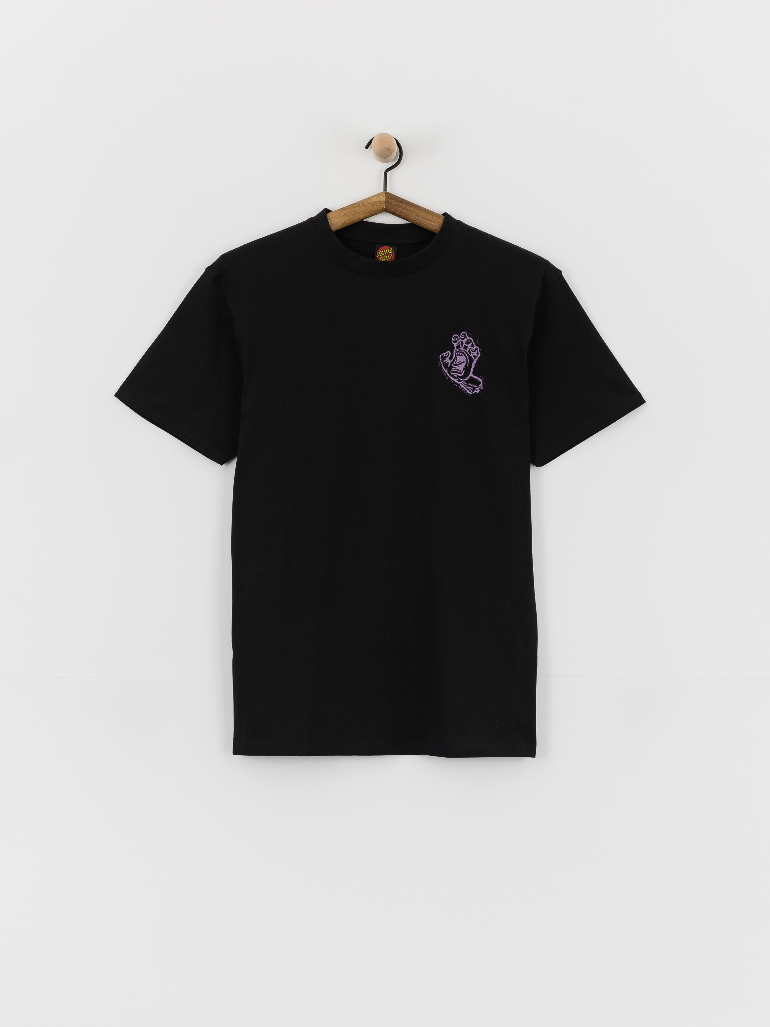 Тениска Santa Cruz Stamped Screaming Hand (black)