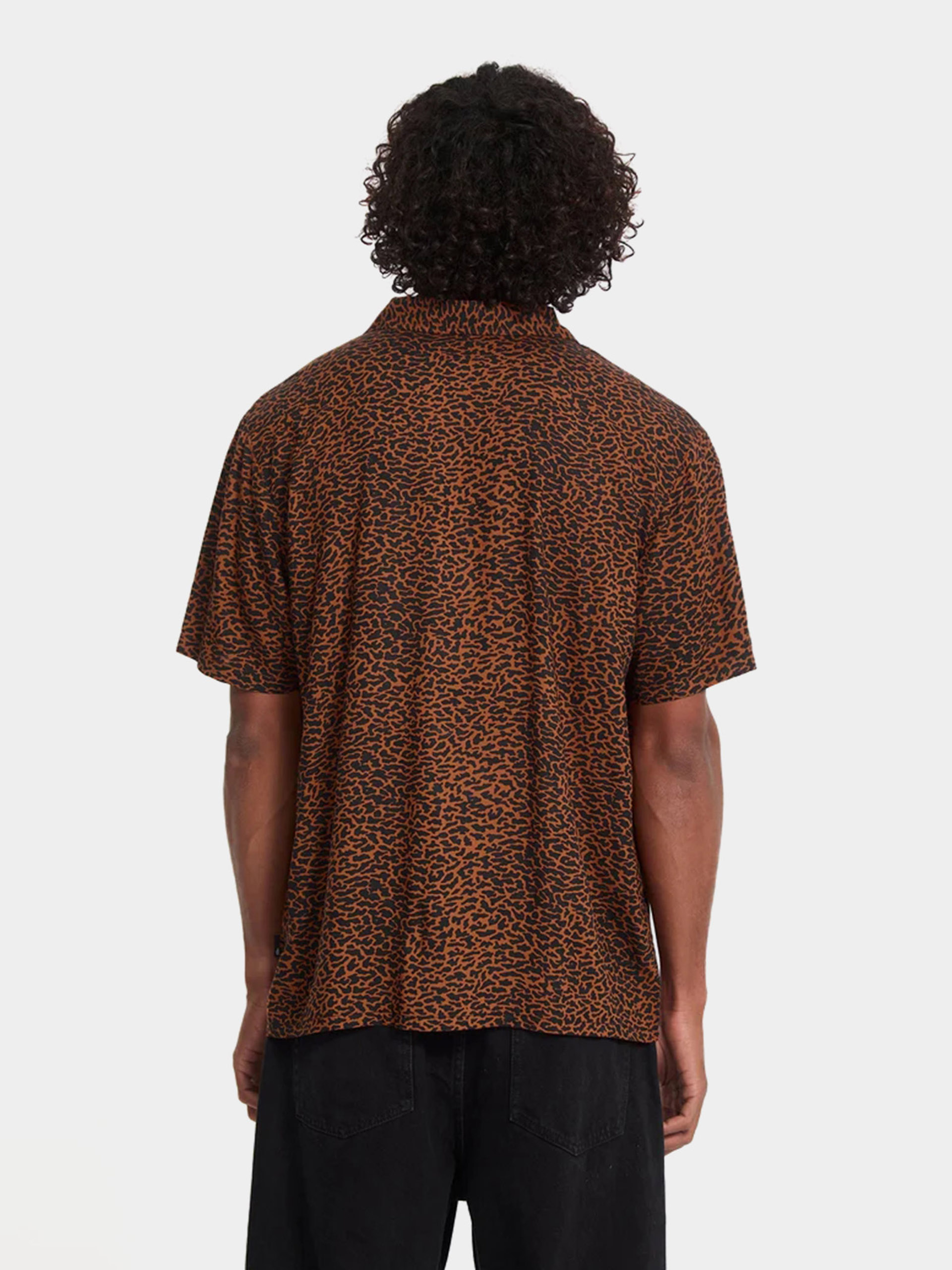 Риза Volcom Utopias Print (brown horn)