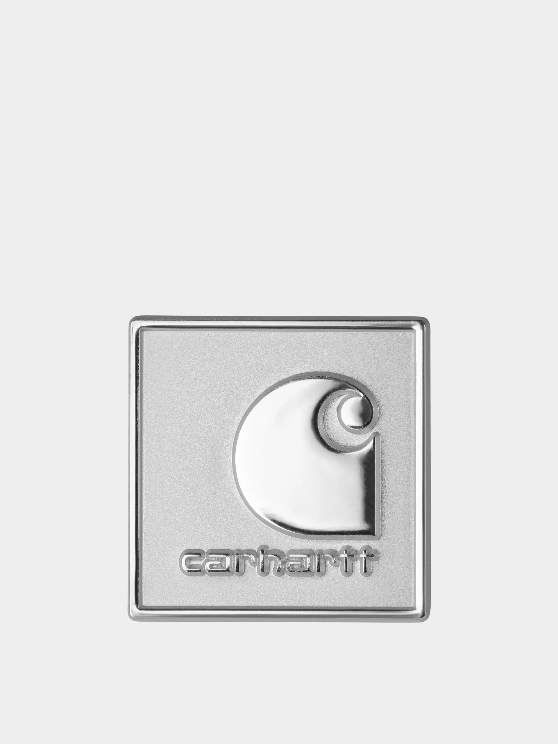 Игла с лого Carhartt WIP Square Label (silver)